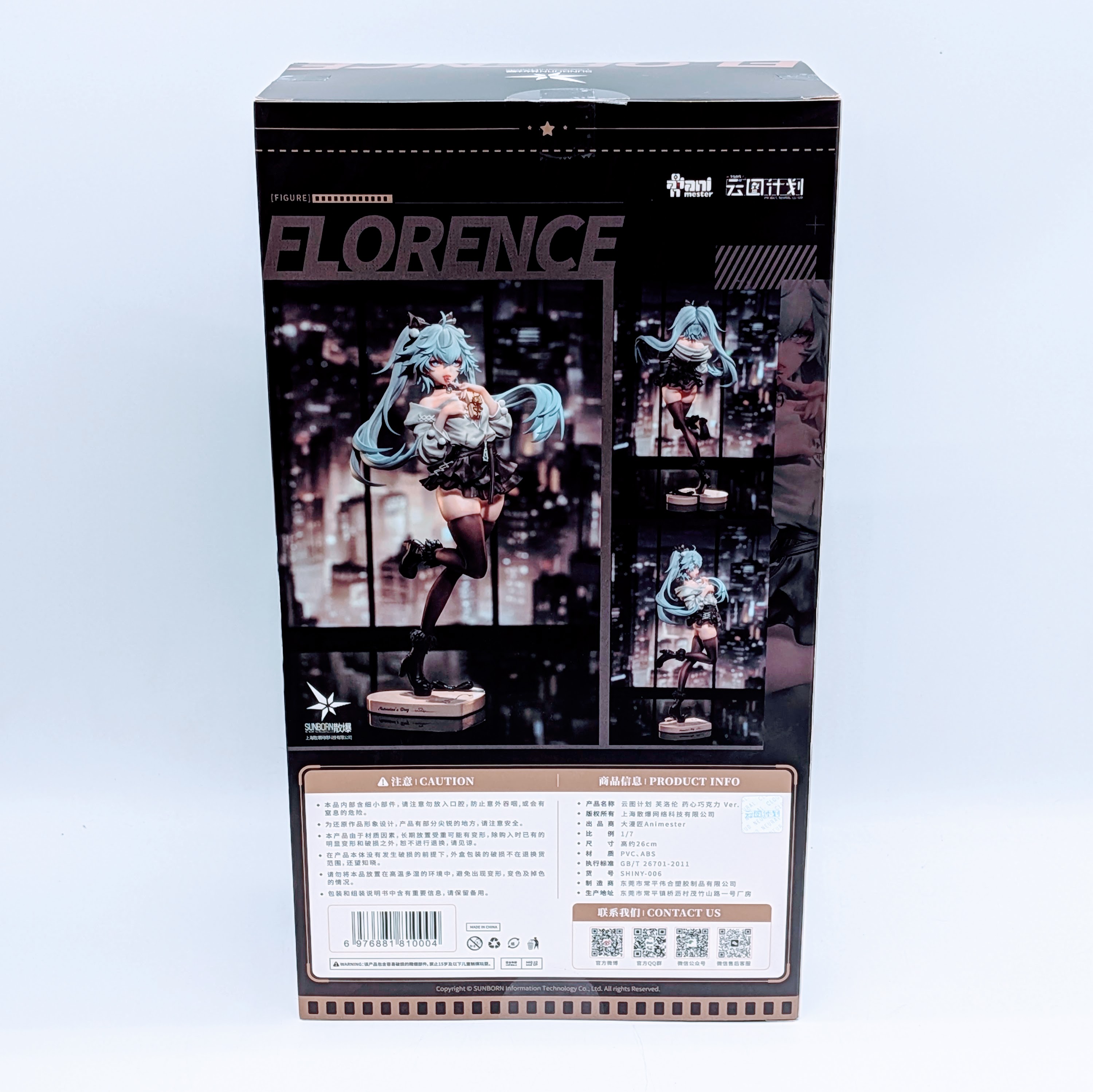 Florence 1/7 Scale Figure Box Back