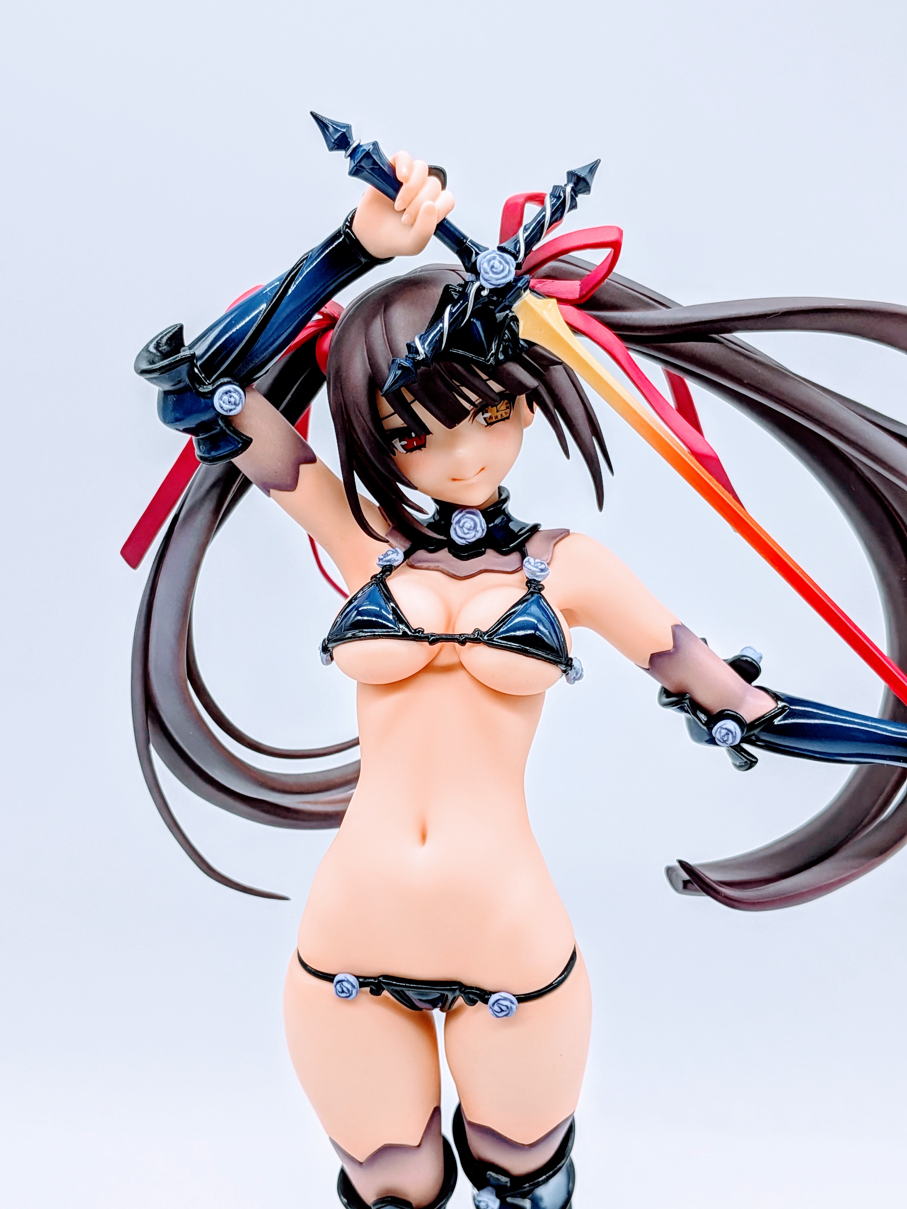 Kurumi Tokisaki front view close to eye level