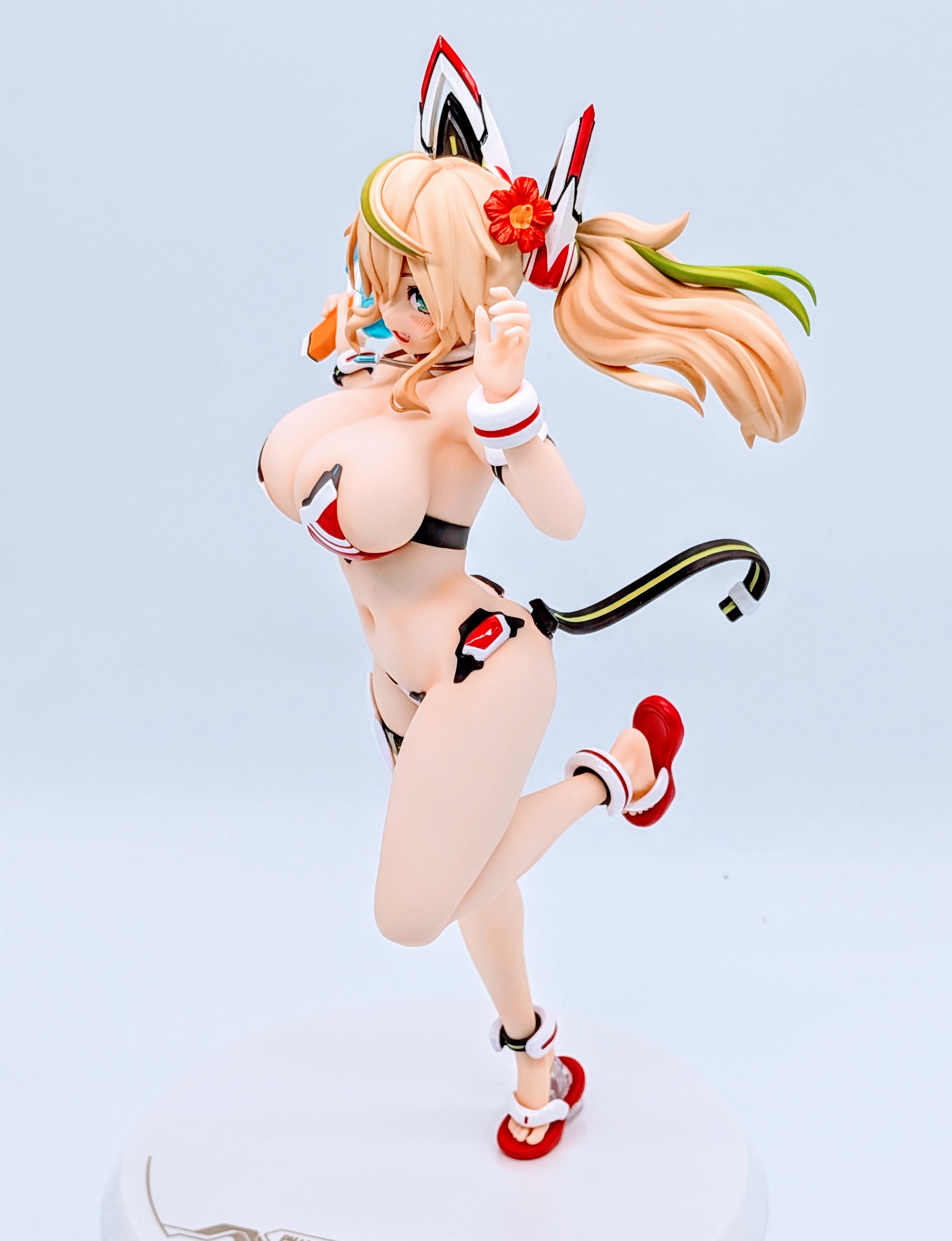Opposite side full-body view of Sunshine Gene figure