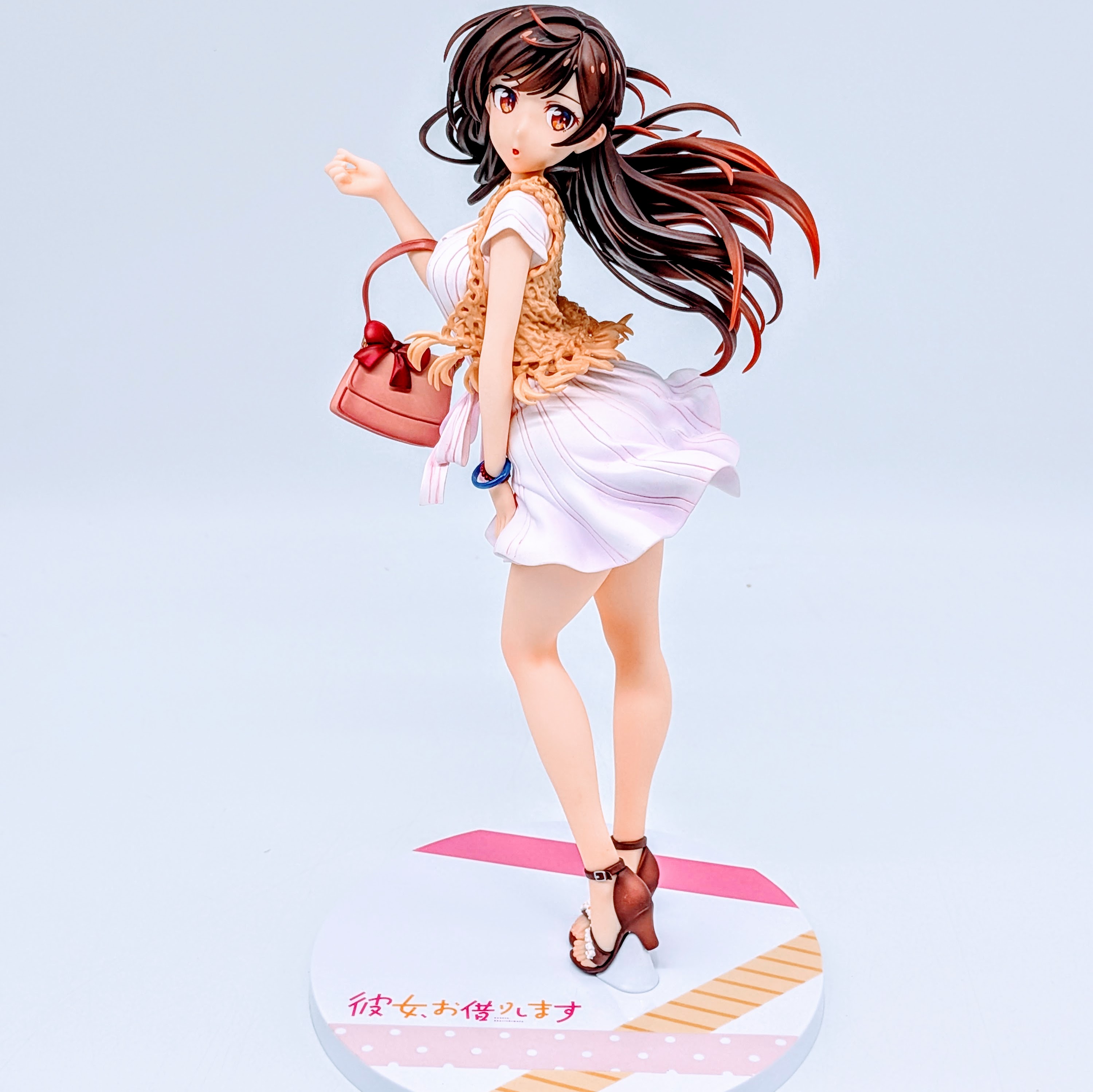 Full-body front view of Chizuru Mizuhara 1/7 scale figure on its base