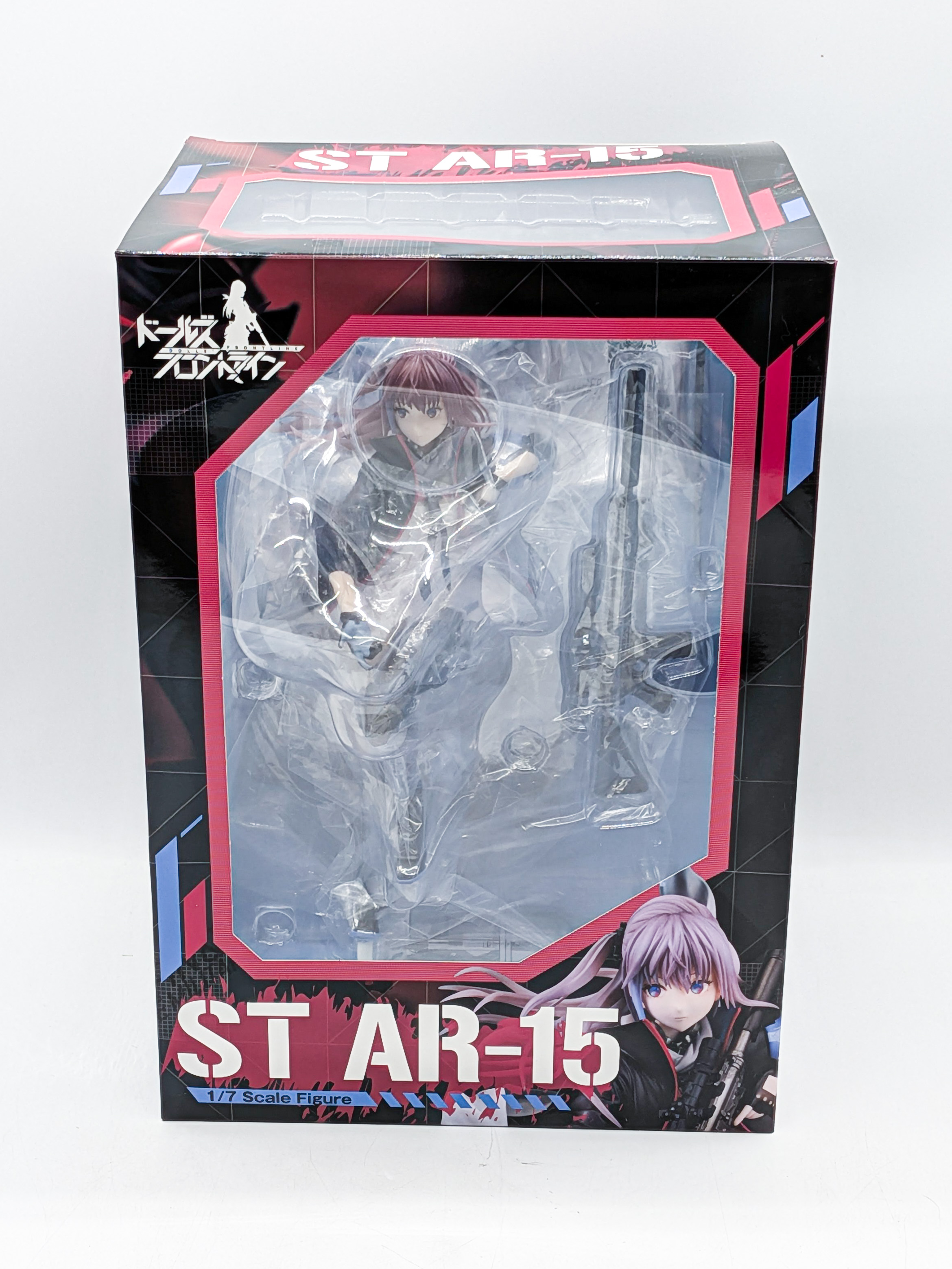 Front view of the Phat Company ST AR-15 1/7 scale figure box