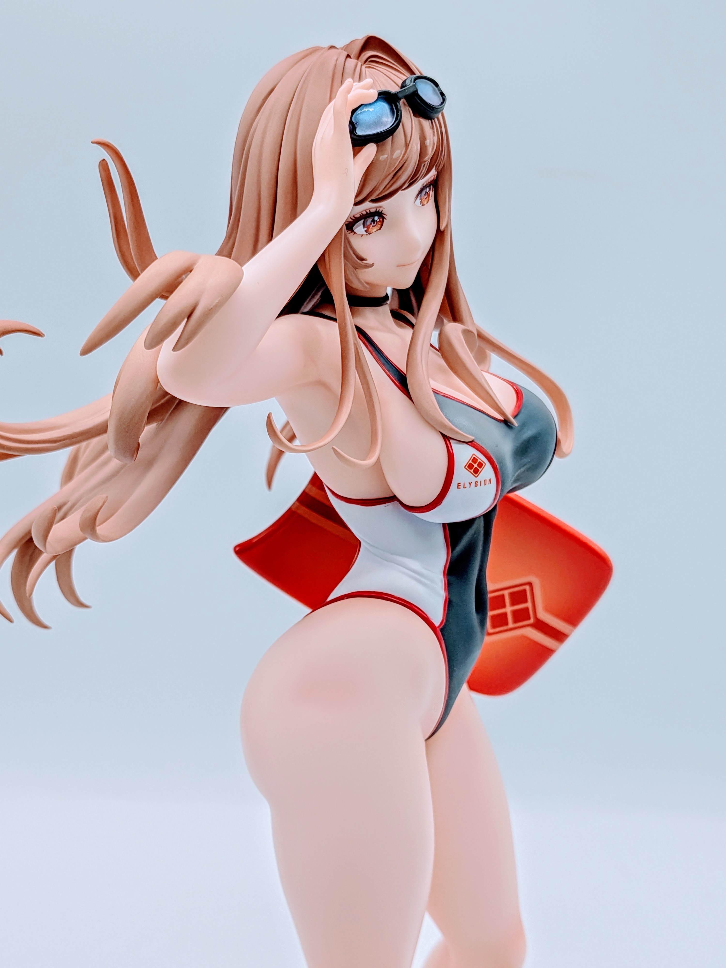 Side close-up of Rapi Classic Vacation figure hip line