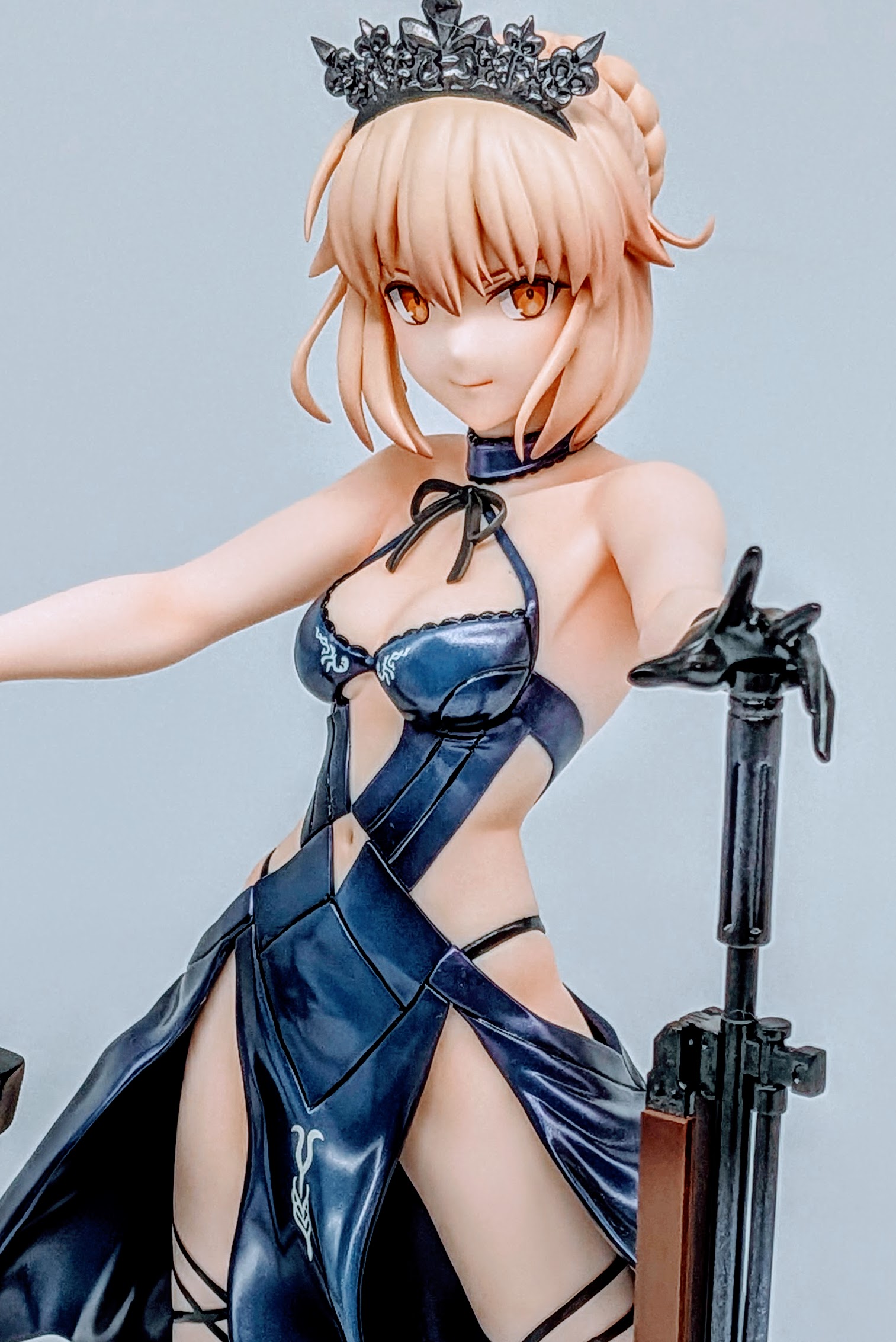 Close-up of Rider Altria Pendragon Alter face and bust