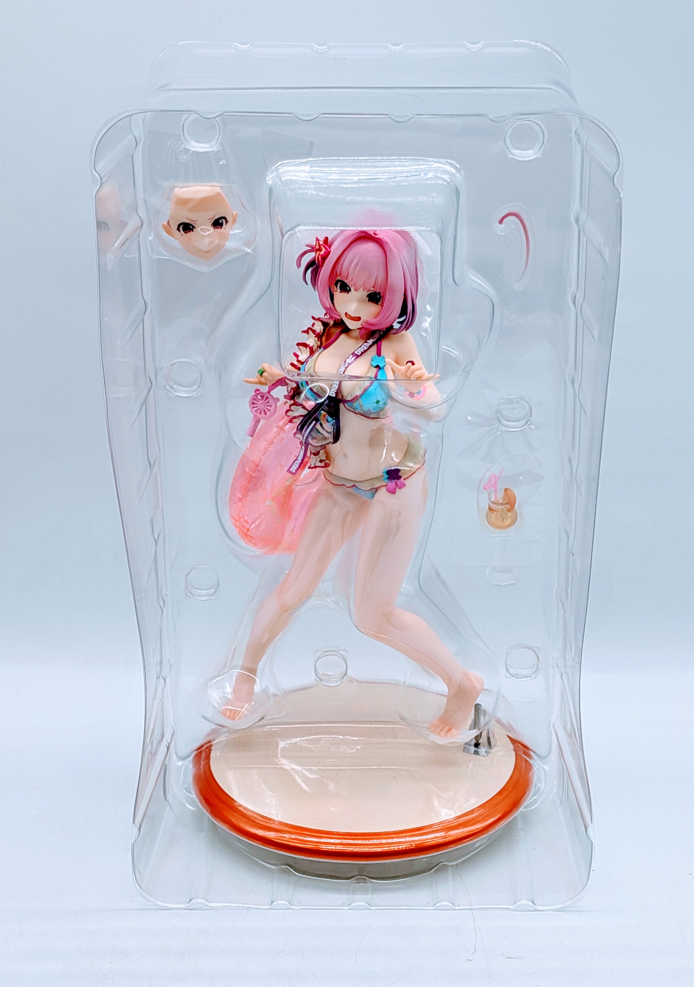 Yumemi Riamu swimsuit figure inside blister packaging