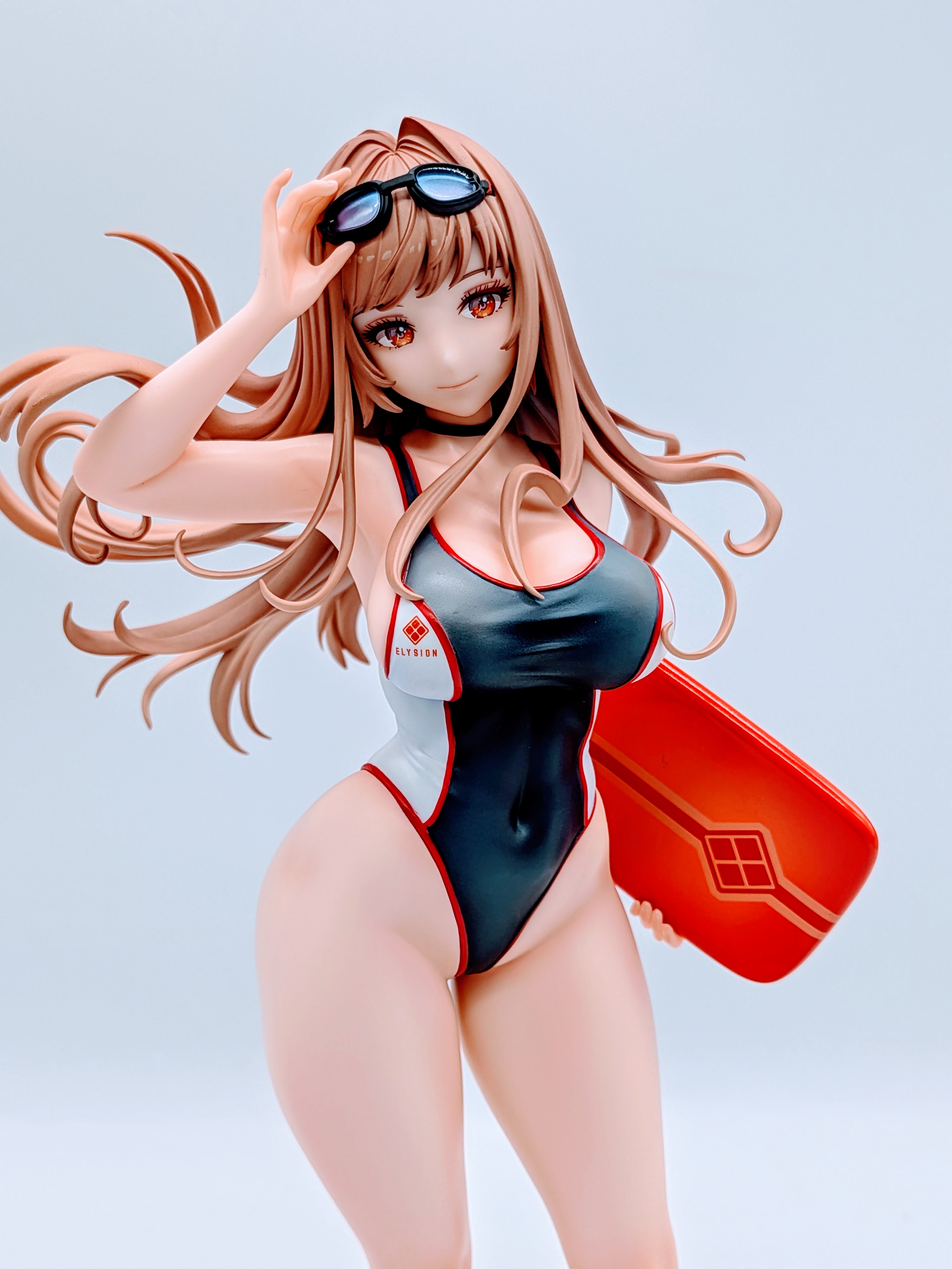 Close-up of Rapi Classic Vacation figure face and upper torso