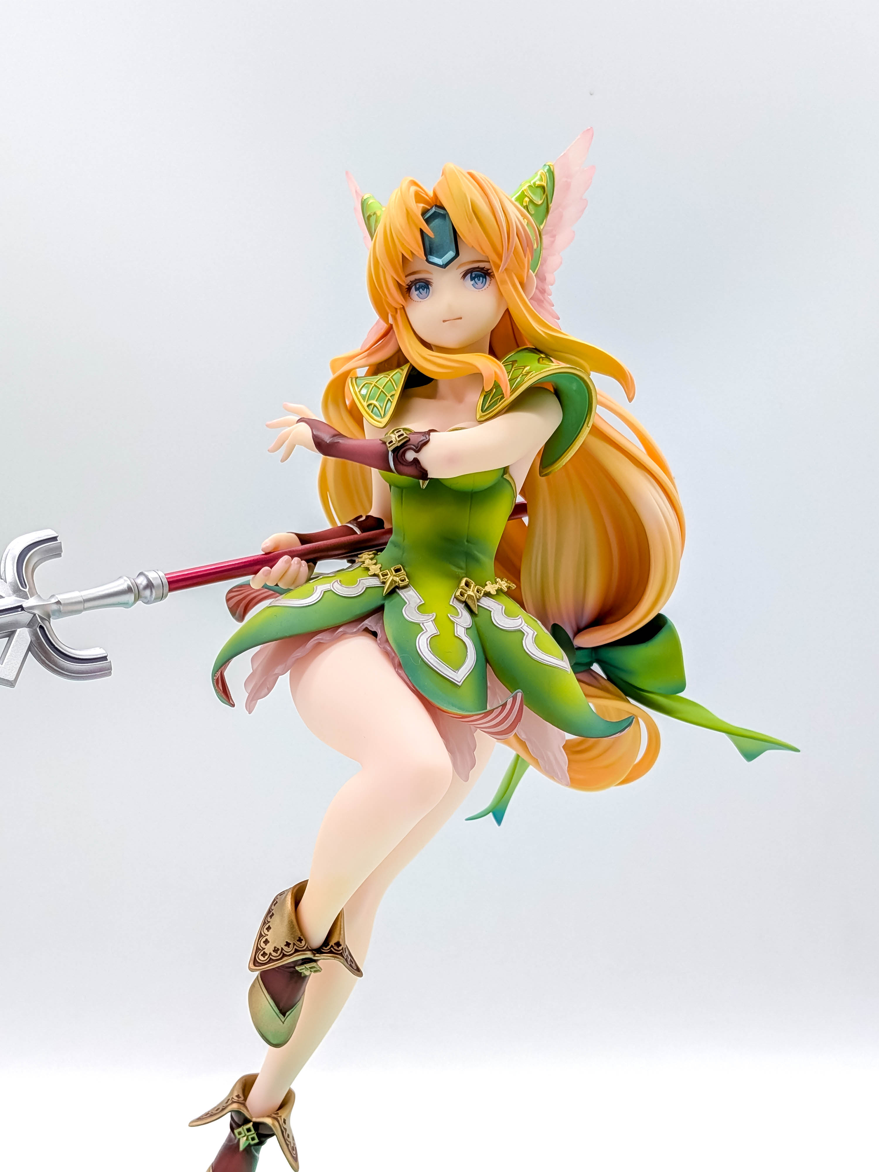 Close-up of the Riesz figure face and upper body