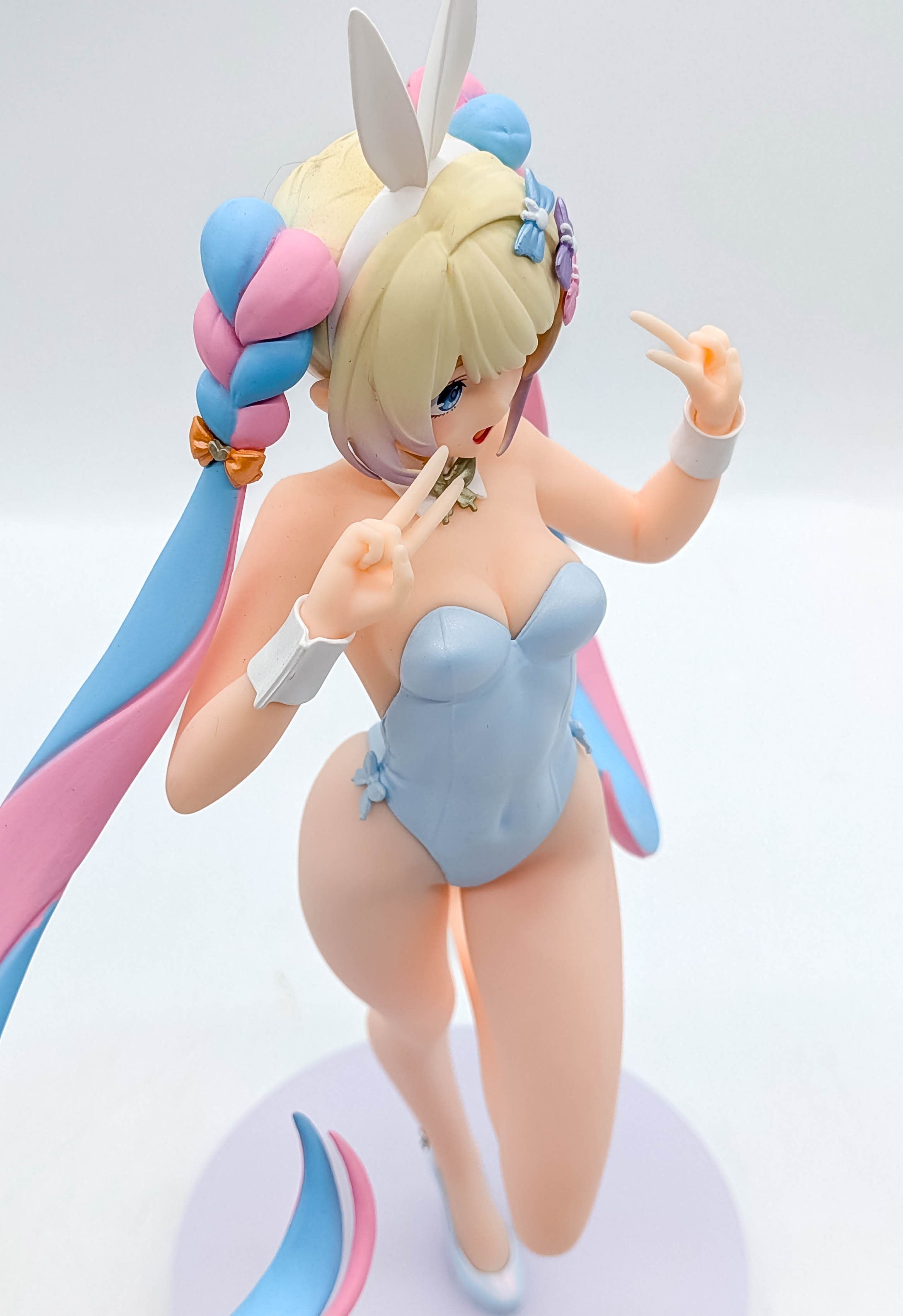 Side full-body view of the Tenshi-chan Bunny Ver. figure