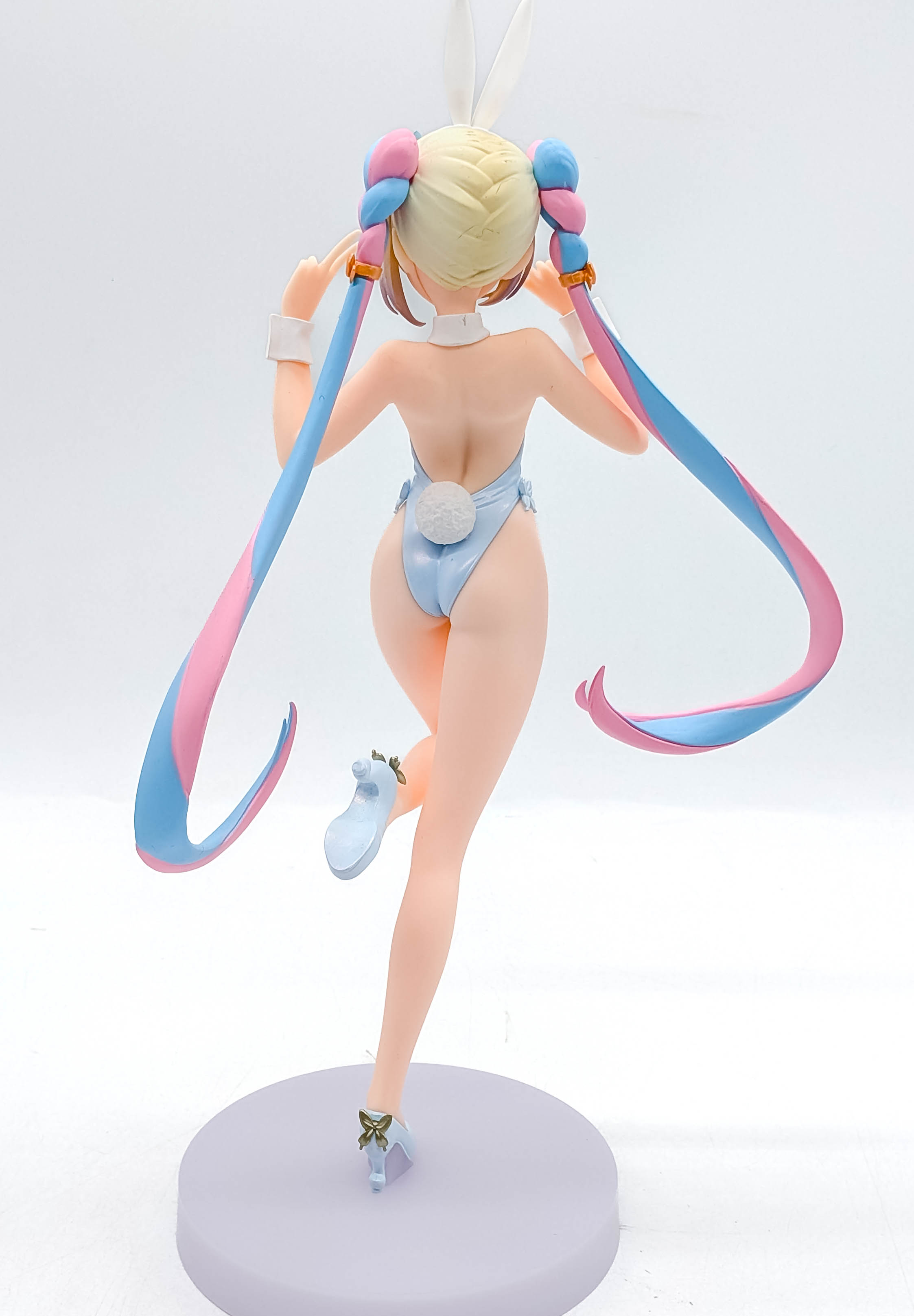 Close-up of the Tenshi-chan Bunny Ver. figure hips and thighs
