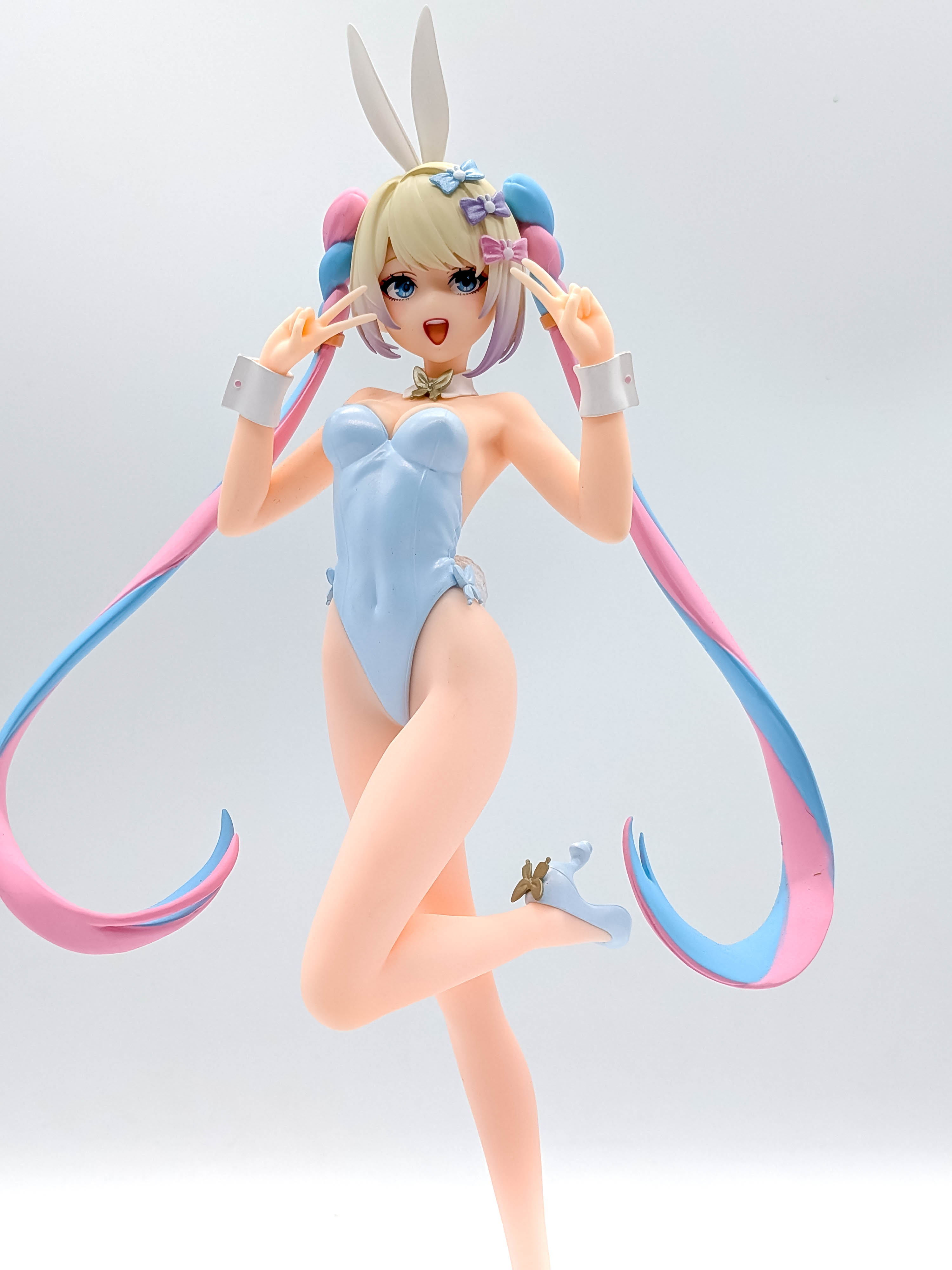 Upper-body close-up of the Tenshi-chan Bunny Ver. figure