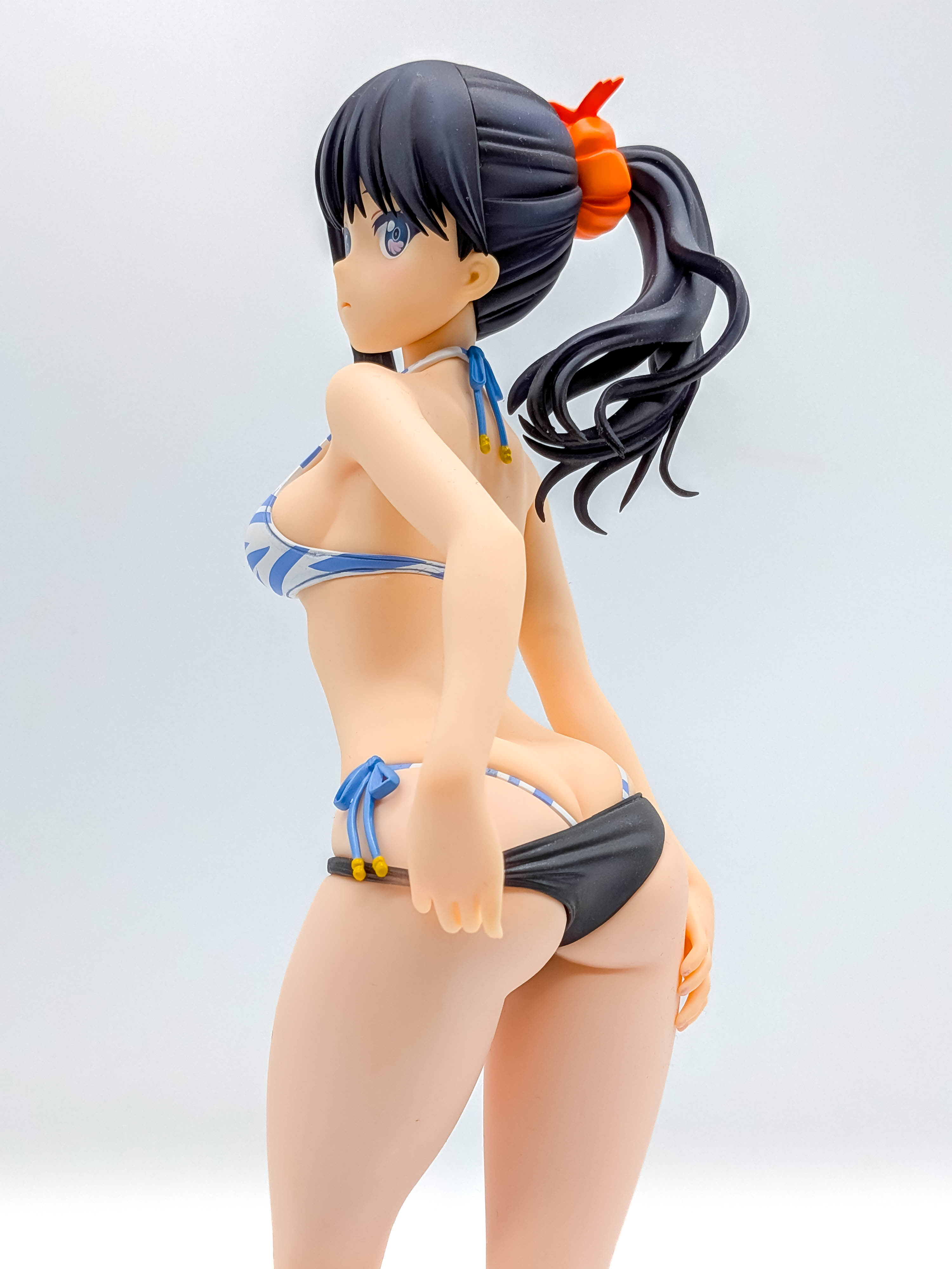 Rikka side rear full body view