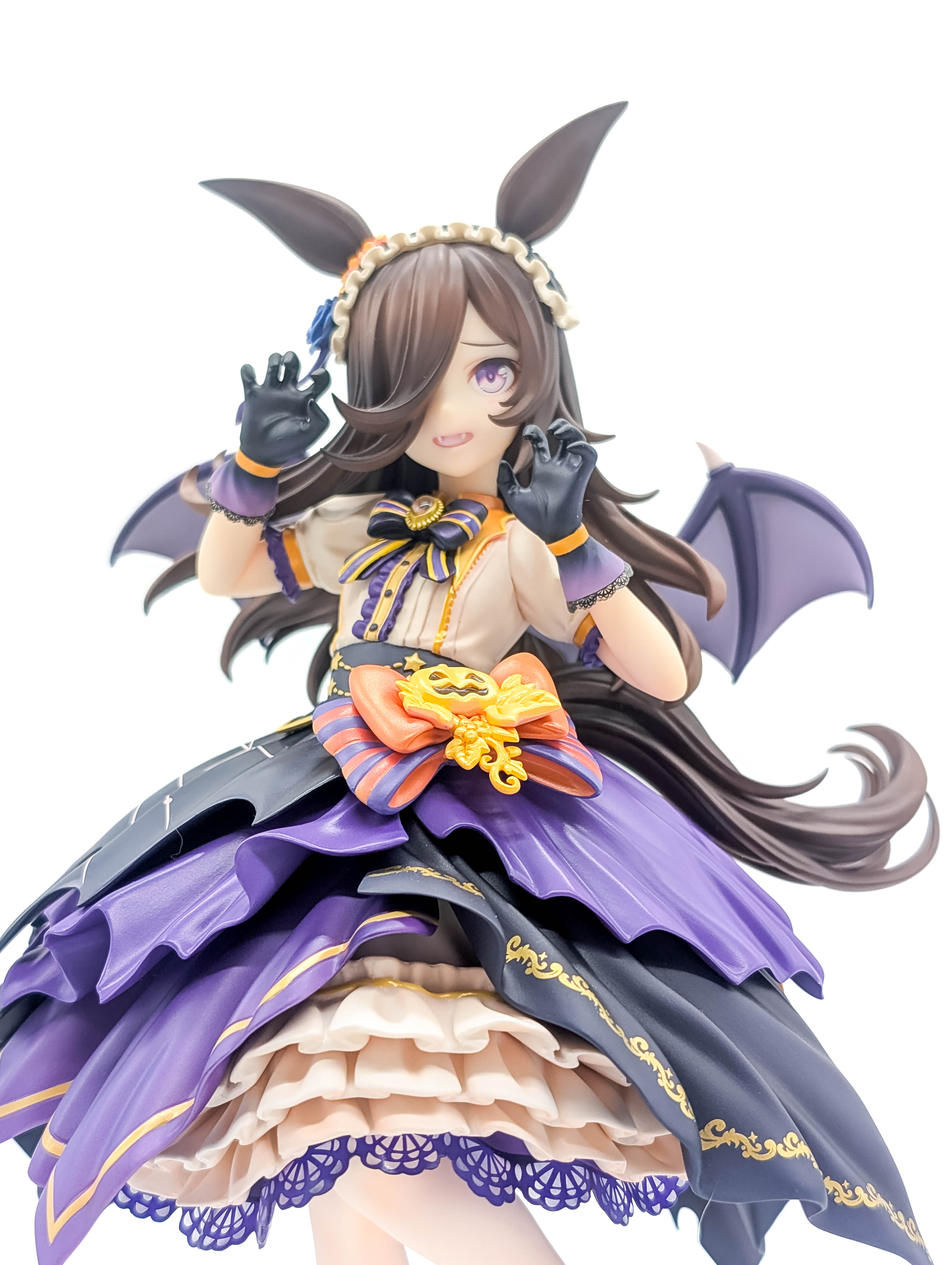 Rice Shower Make Up Vampire low front layered dress detail