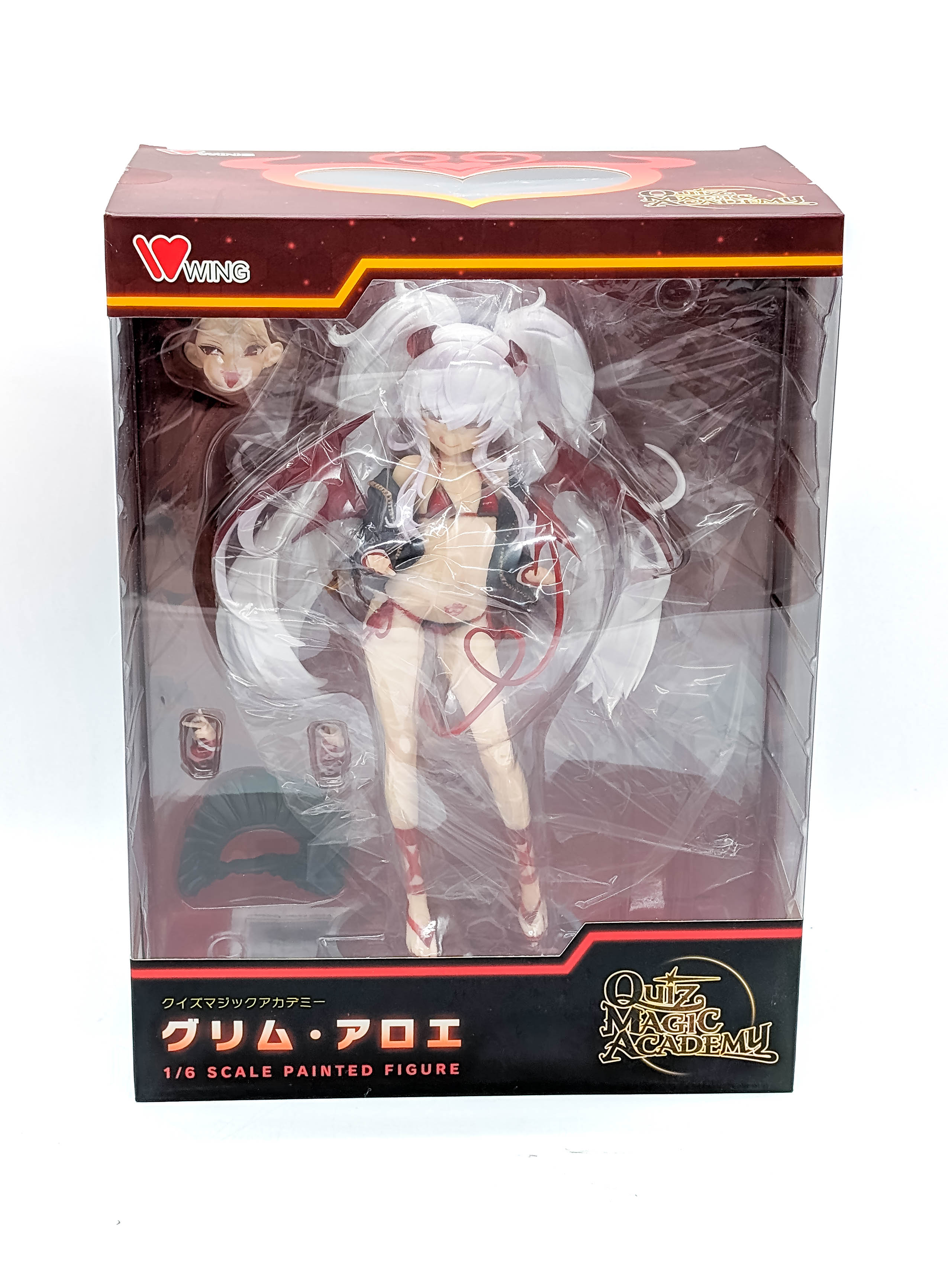 WING Quiz Magic Academy Grim Aloe 1/6 figure box front