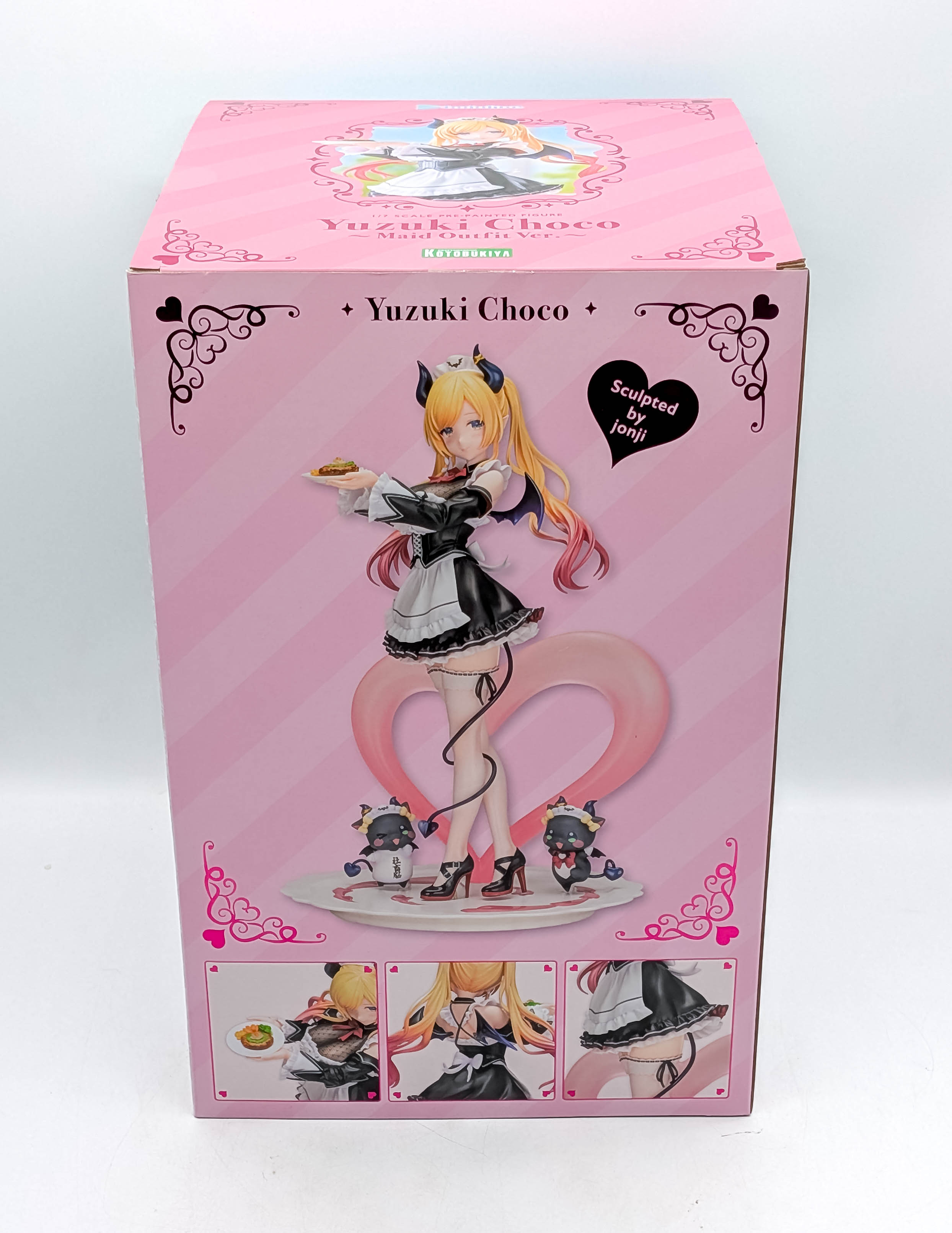 Yuzuki Choco Maid Outfit Ver. figure box back