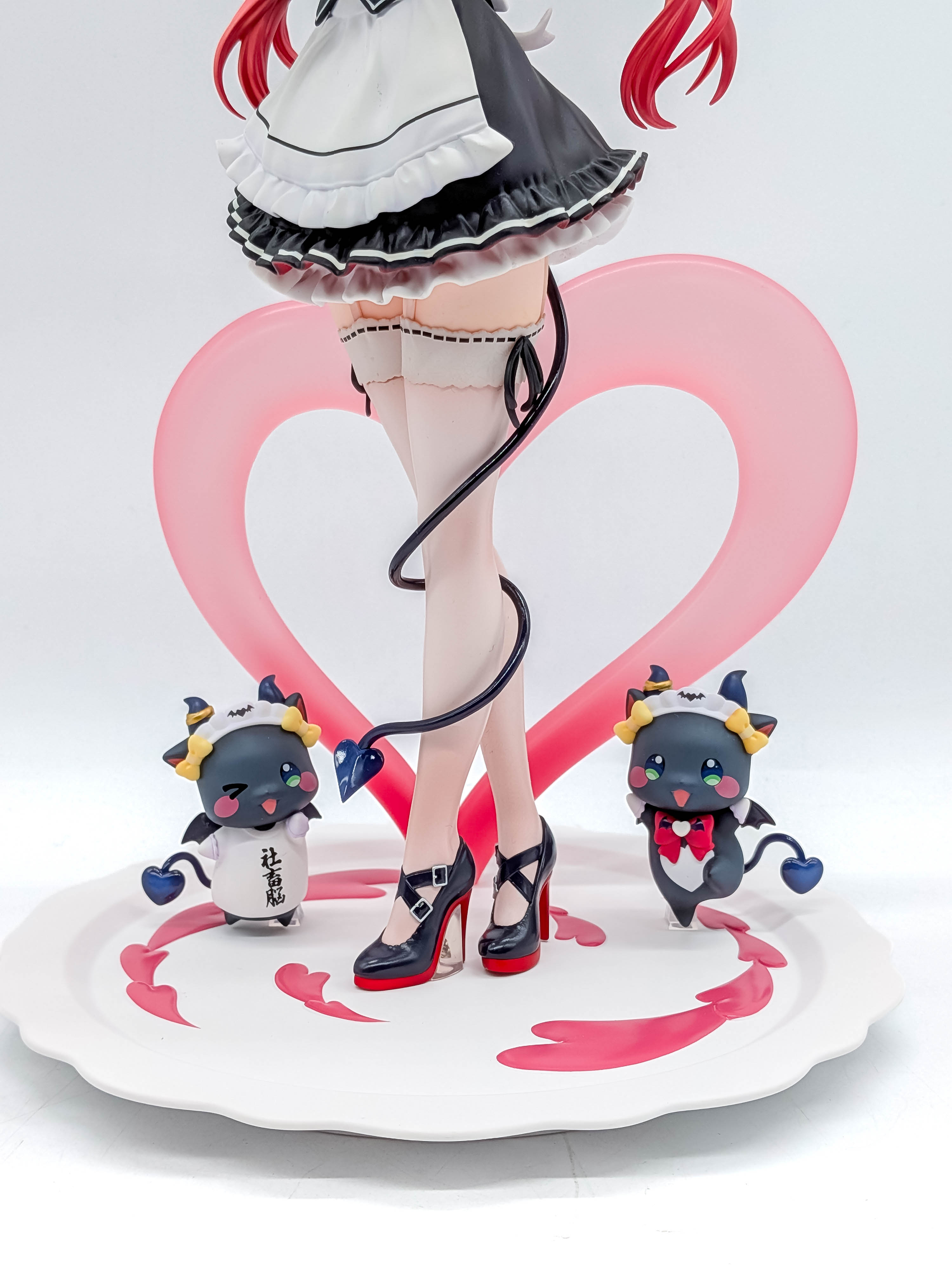 Yuzuki Choco figure legs tail mascots heels and display base