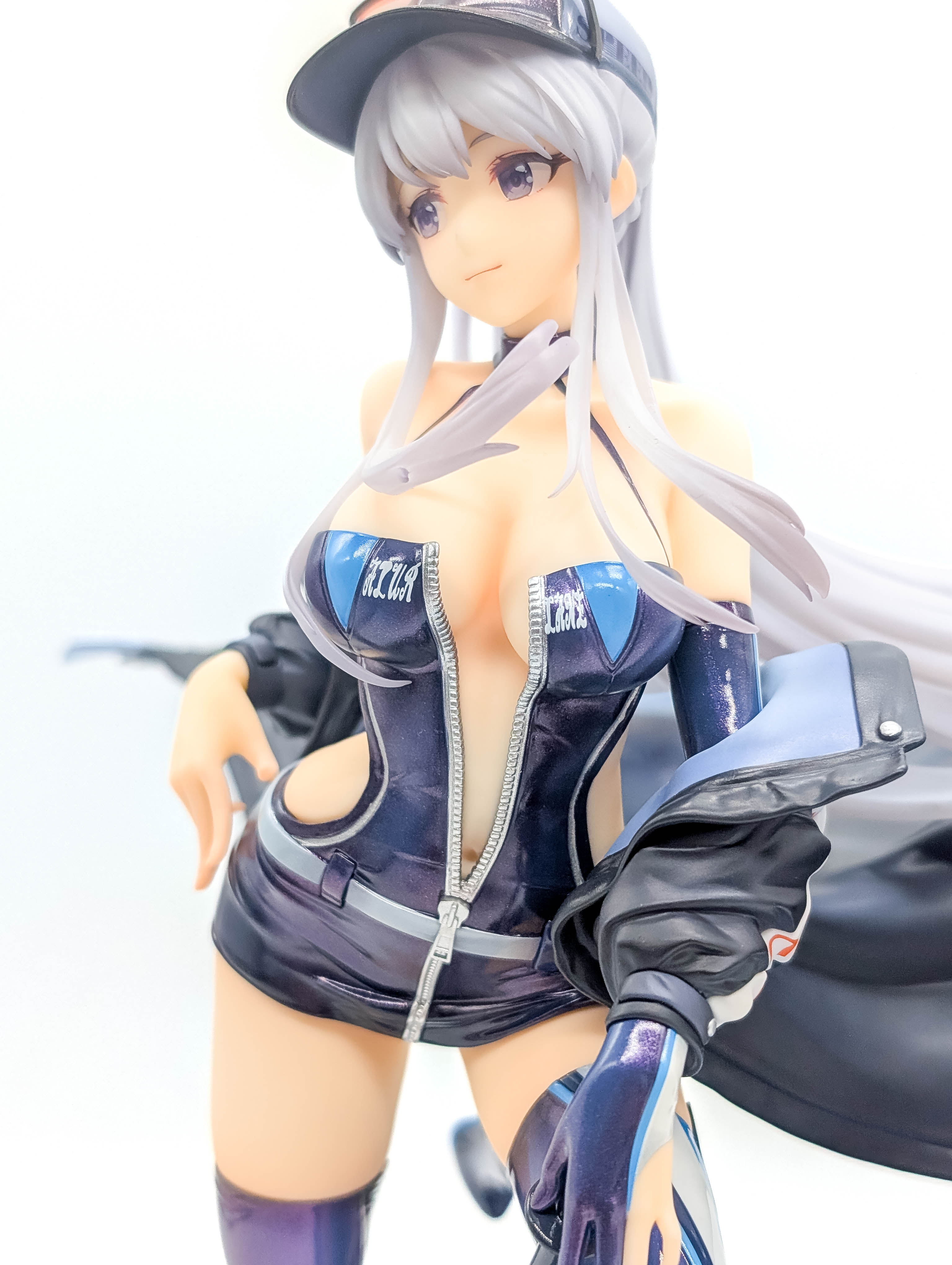 Enterprise Wind Catcher Ver glossy racing bodysuit close-up