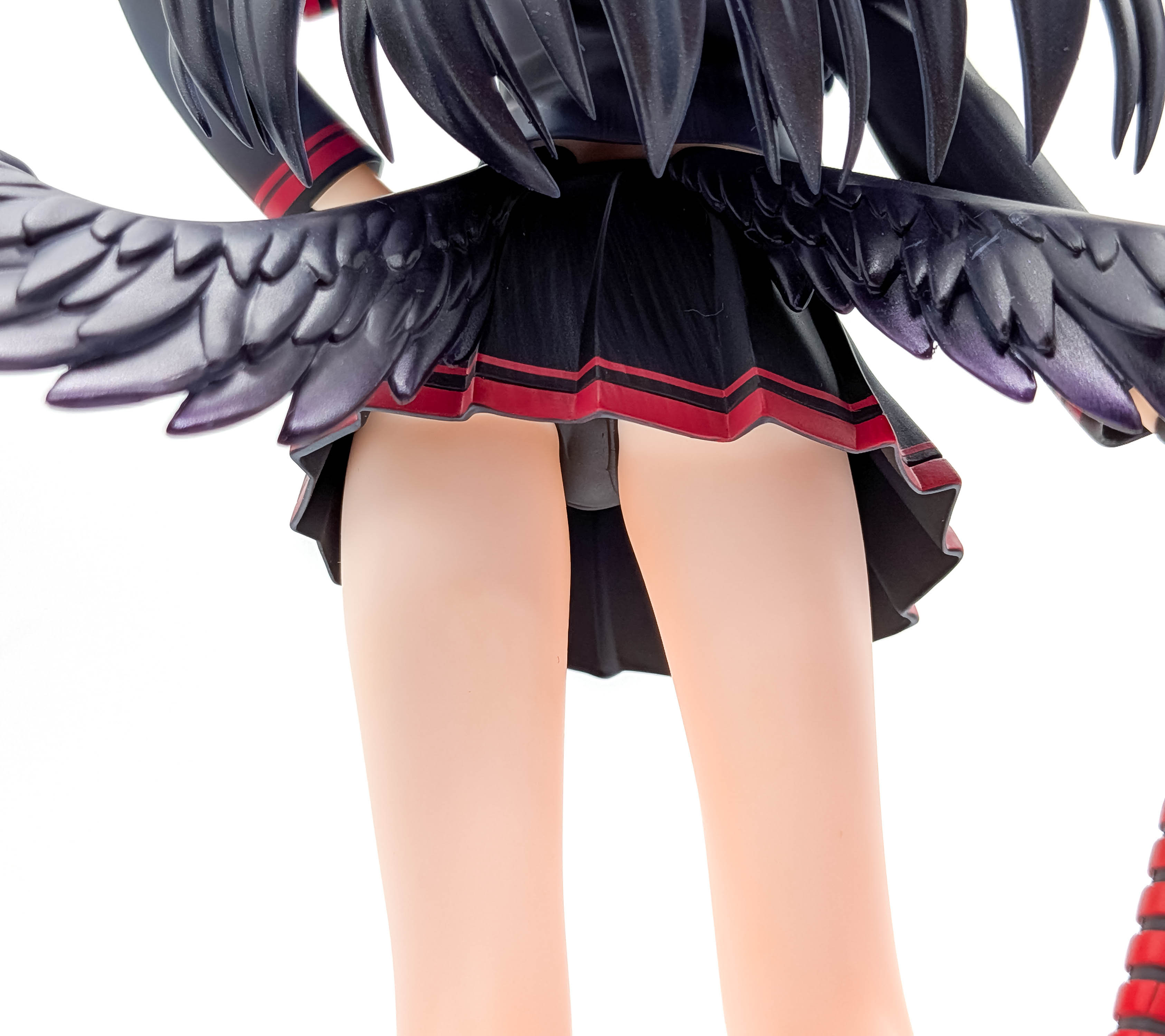 Blue Archive Ichika low rear skirt legs and wing construction detail