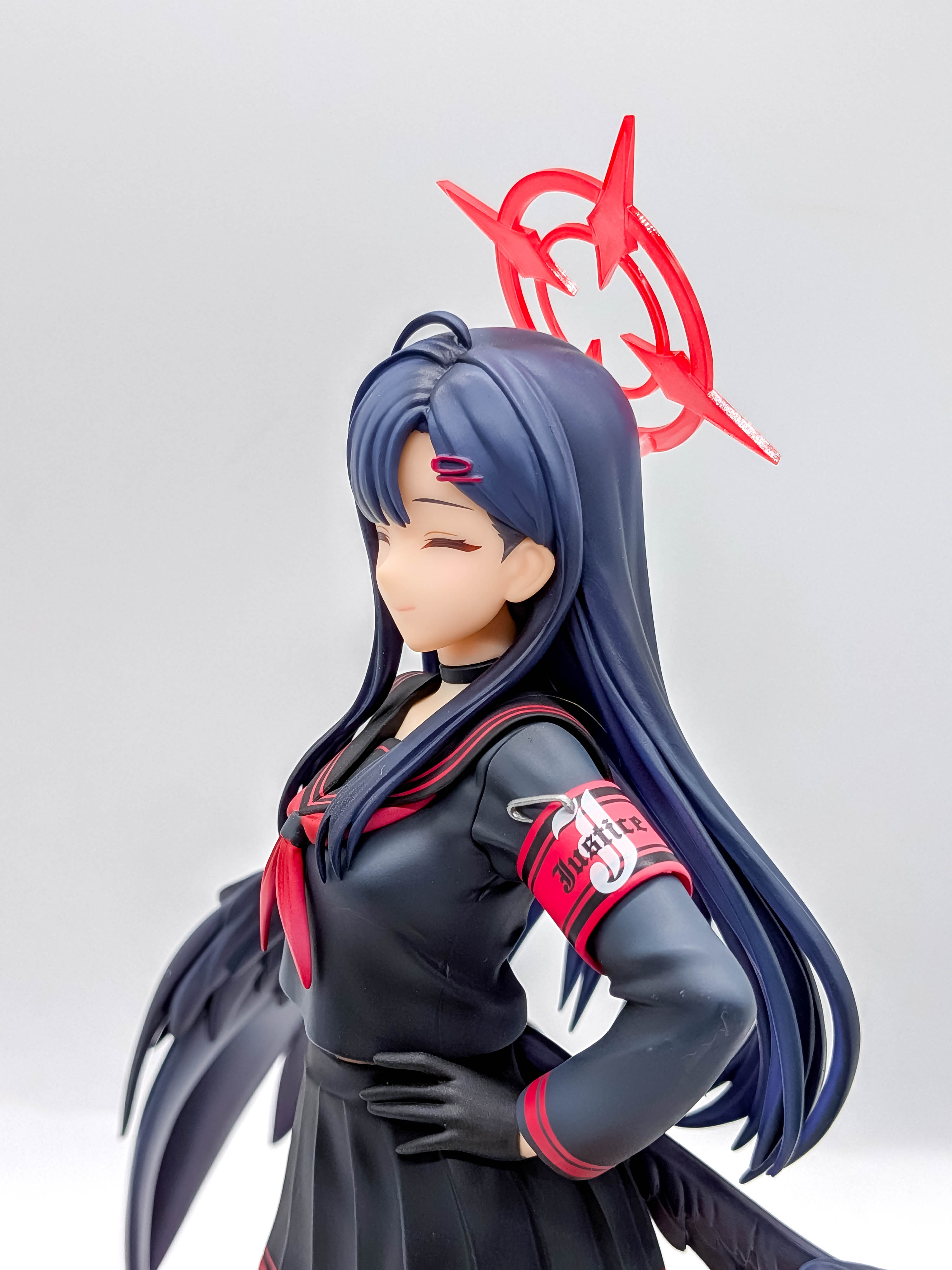 Blue Archive Ichika side profile armband and upper-body detail