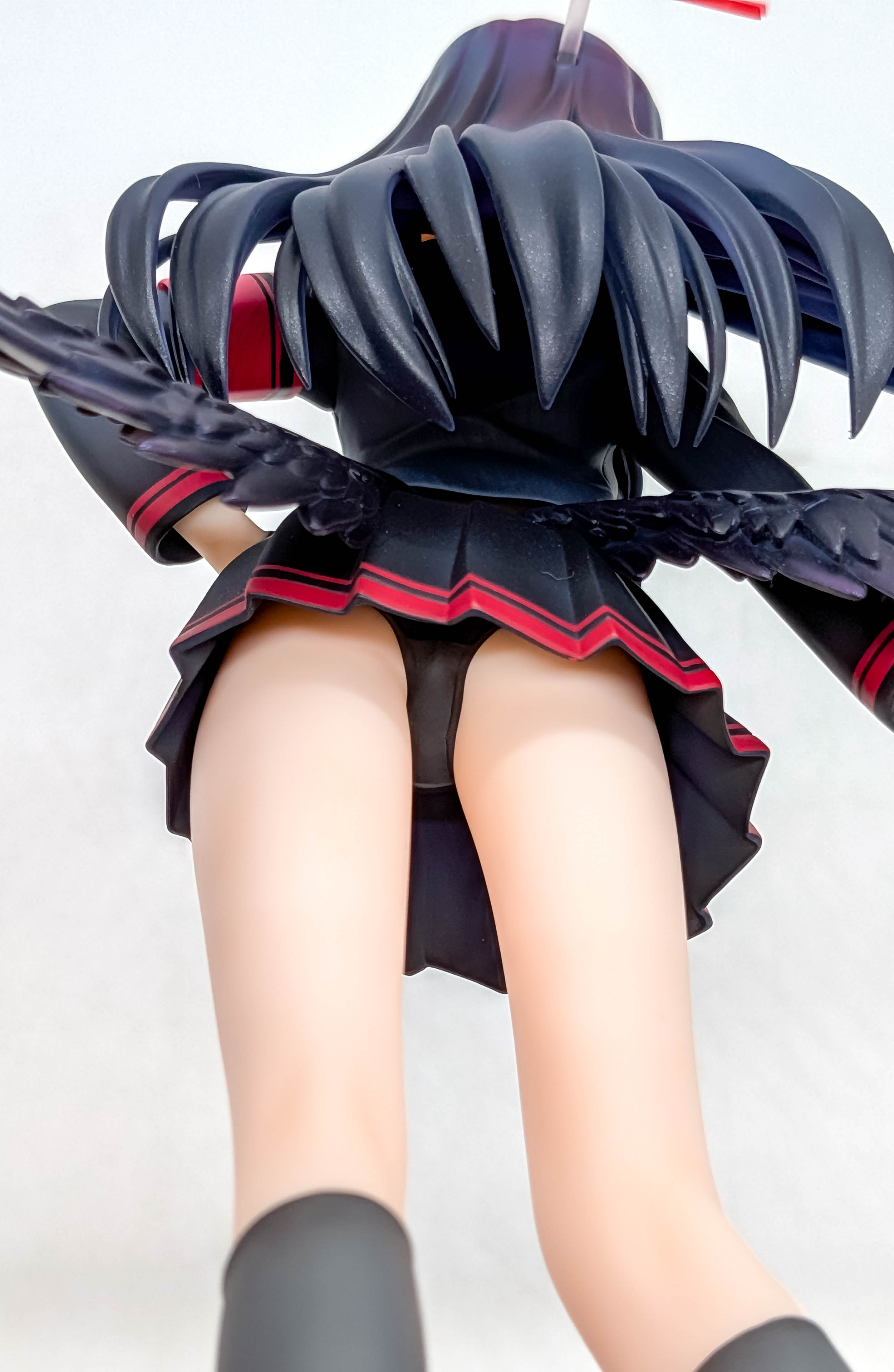 Blue Archive Ichika low rear underskirt and wing attachment detail