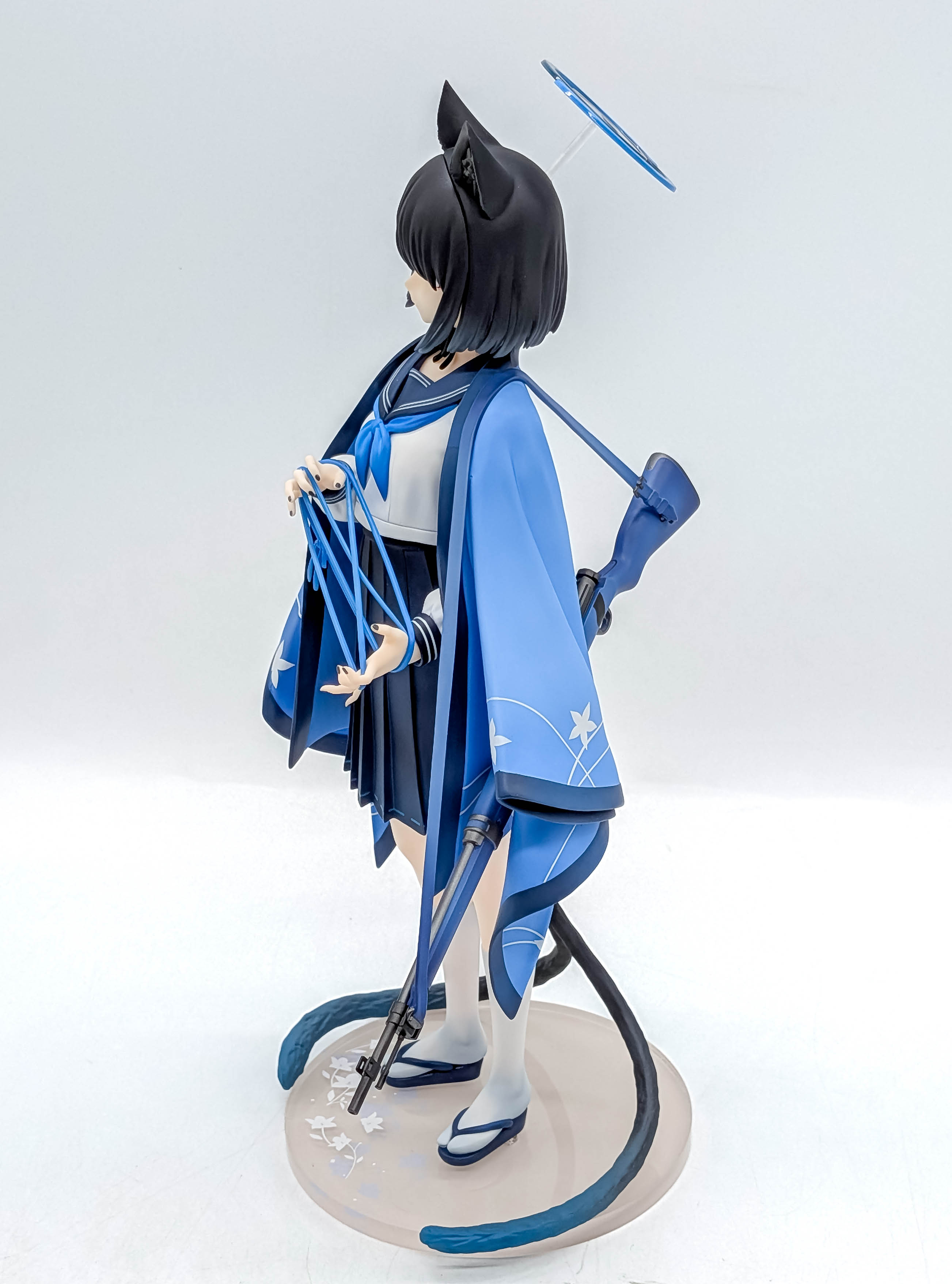 Kikyou figure left-side full view with rifle