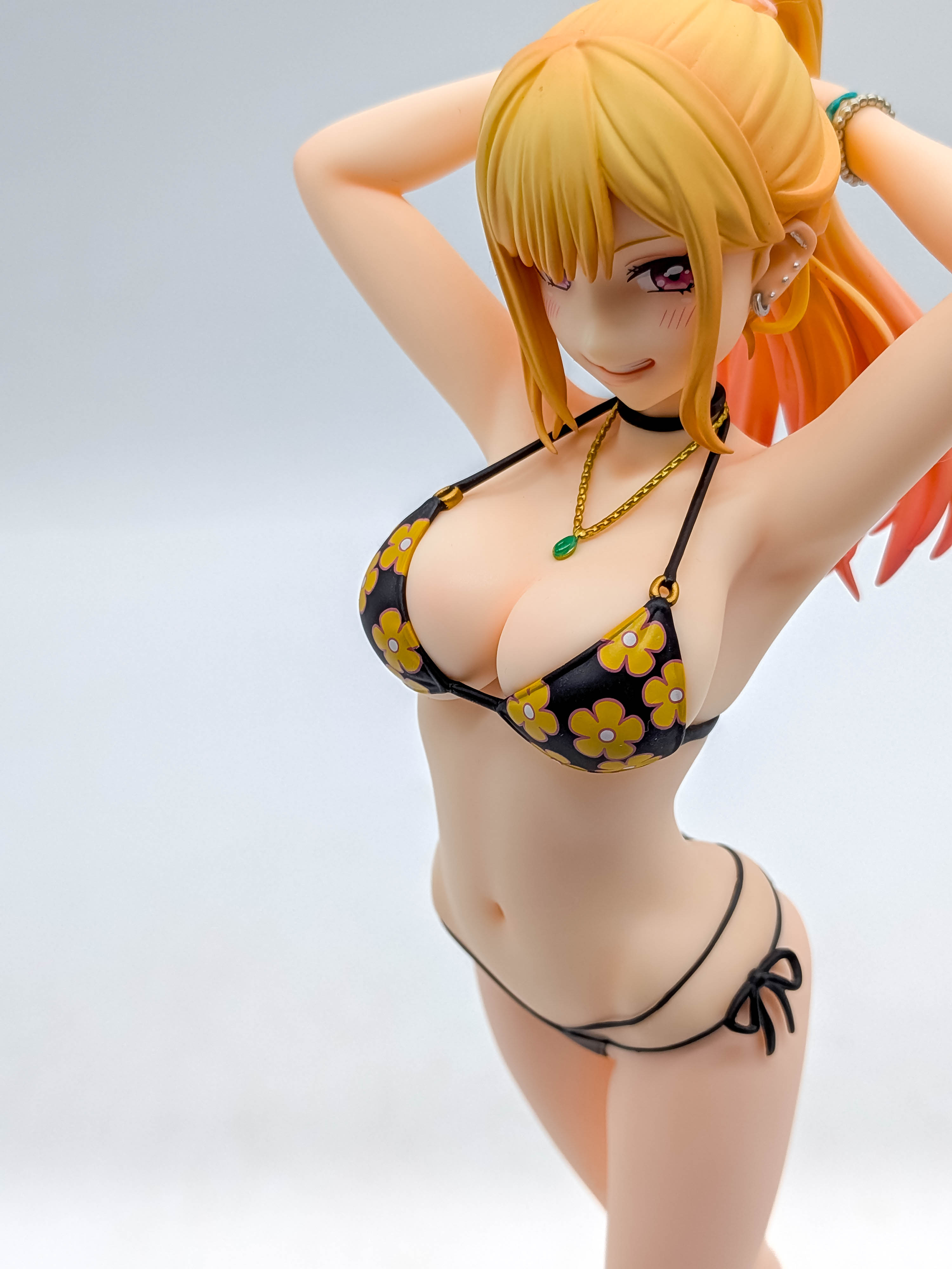 Marin Kitagawa Swimsuit Ver bikini and torso close-up