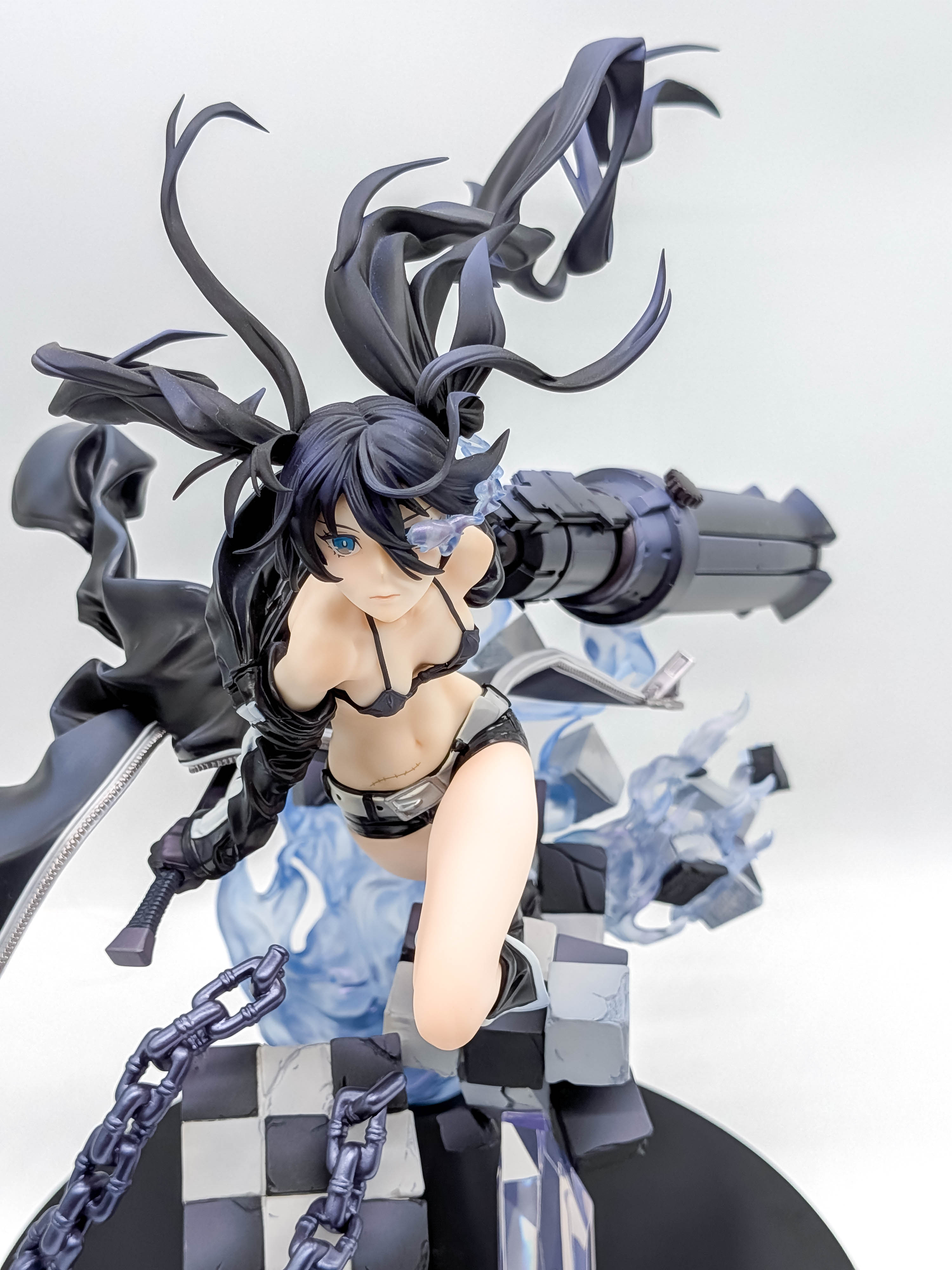 Black Rock Shooter HxxG Edition upper body and face close-up