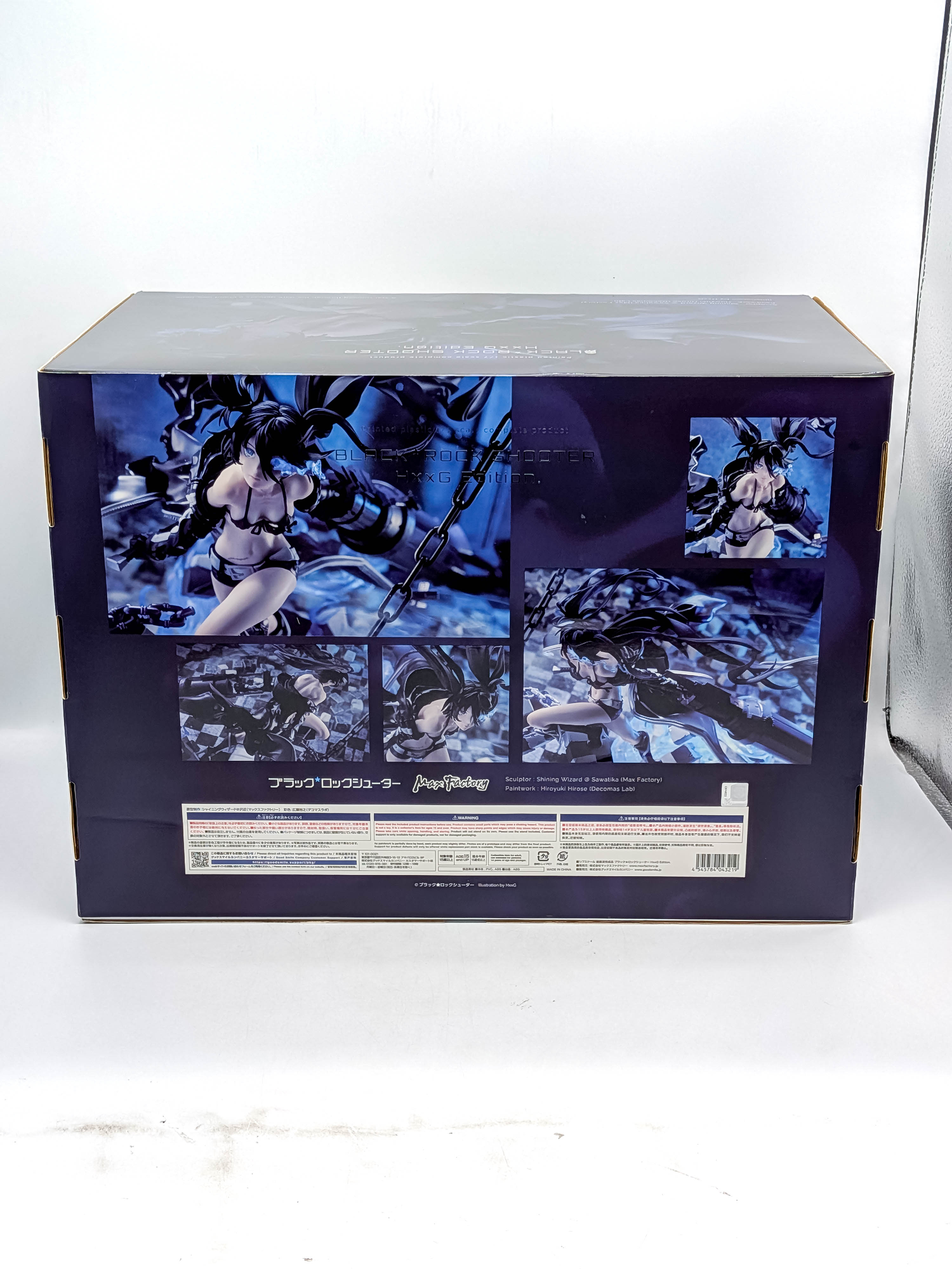 Black Rock Shooter HxxG Edition box back