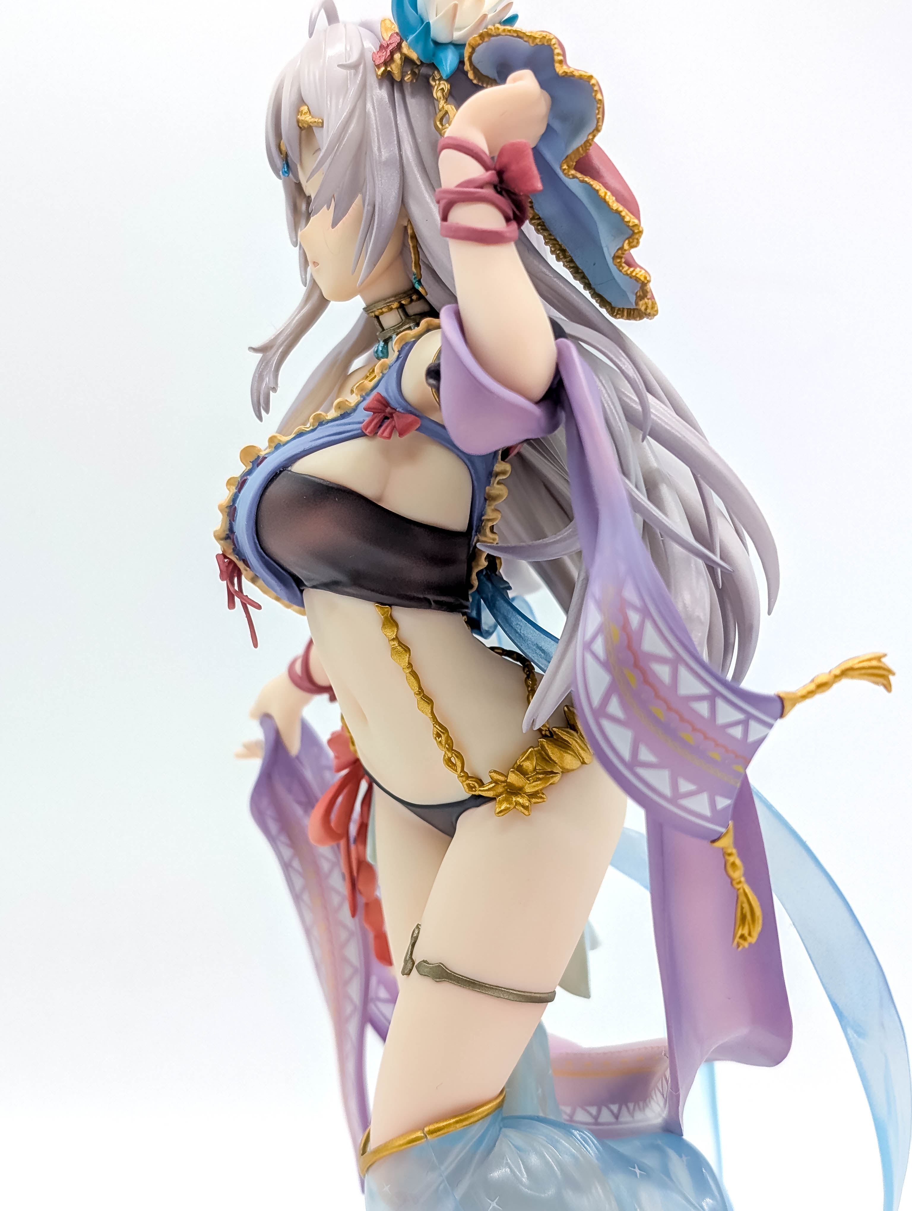 Arietta Dancer figure side bust waist and thigh close-up