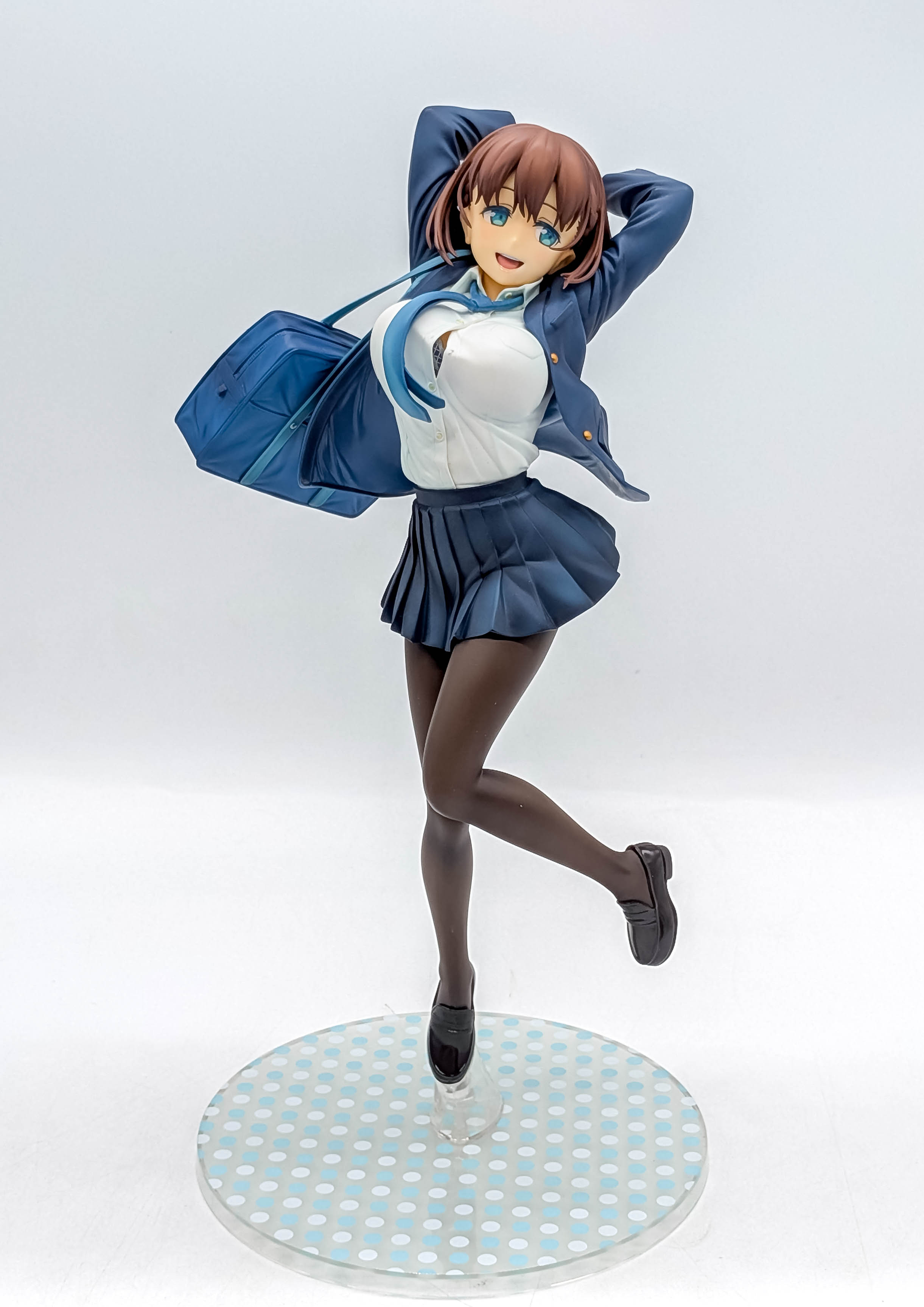Ai-chan 1/7 figure full front view in school uniform
