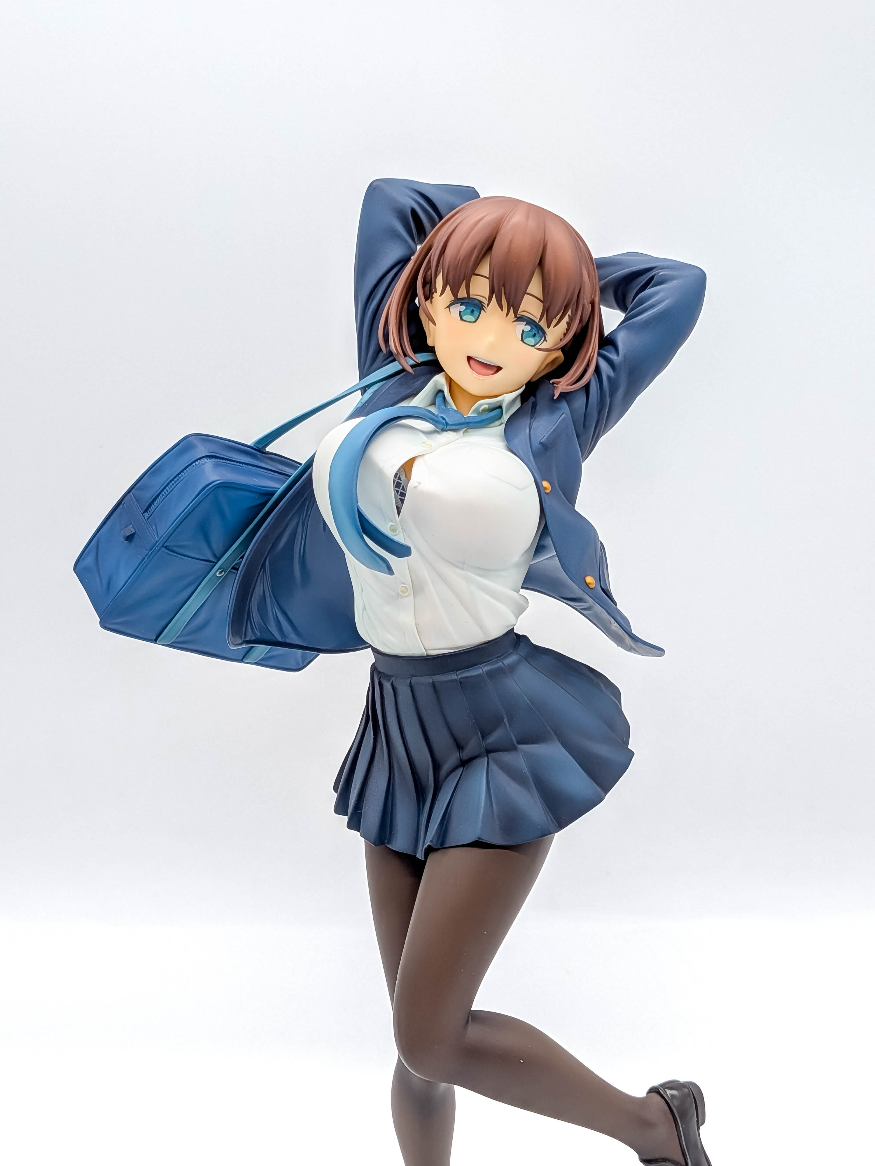 Ai-chan school uniform figure closer front view