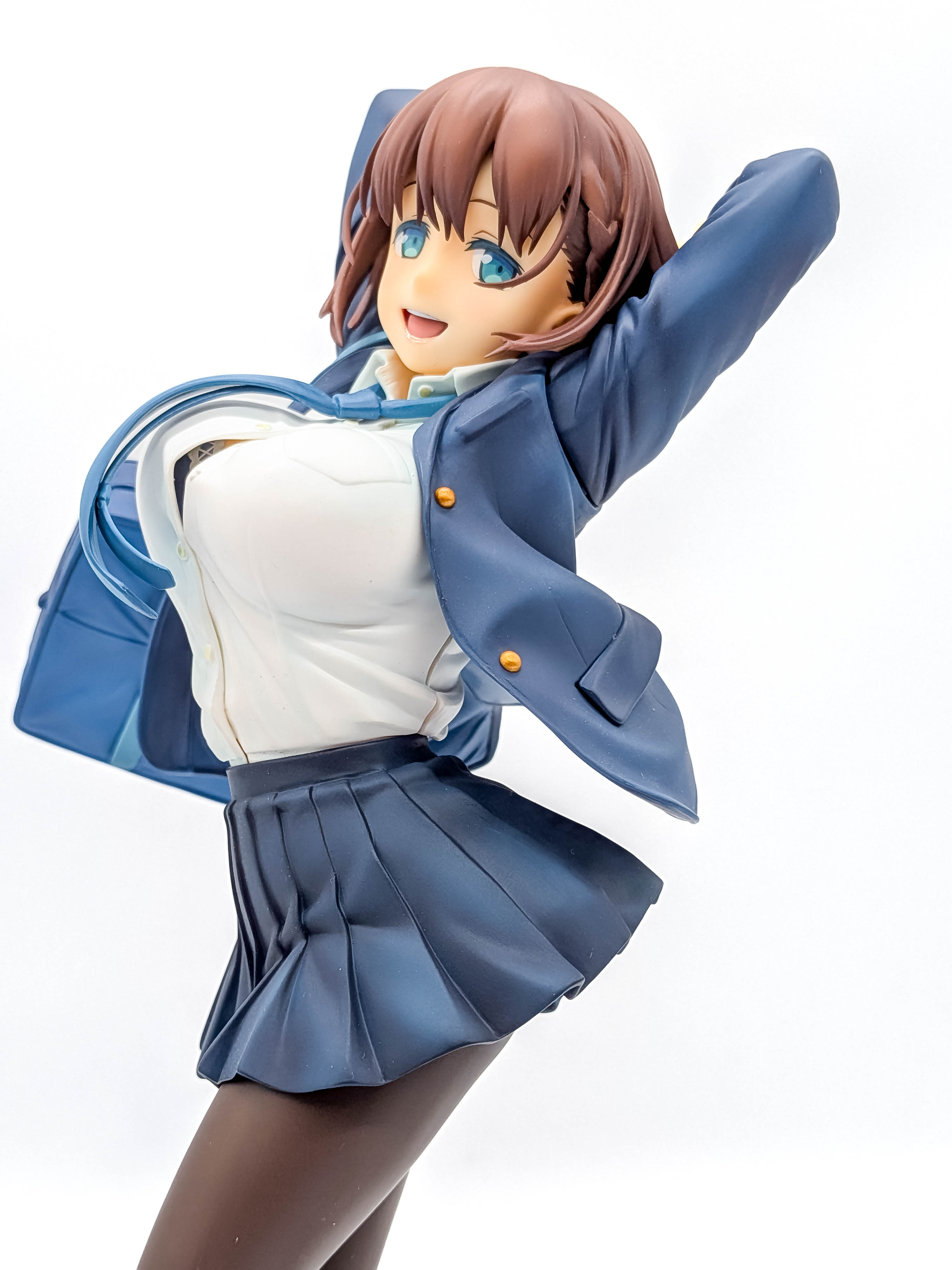 Ai-chan figure low front view of face blouse jacket and skirt