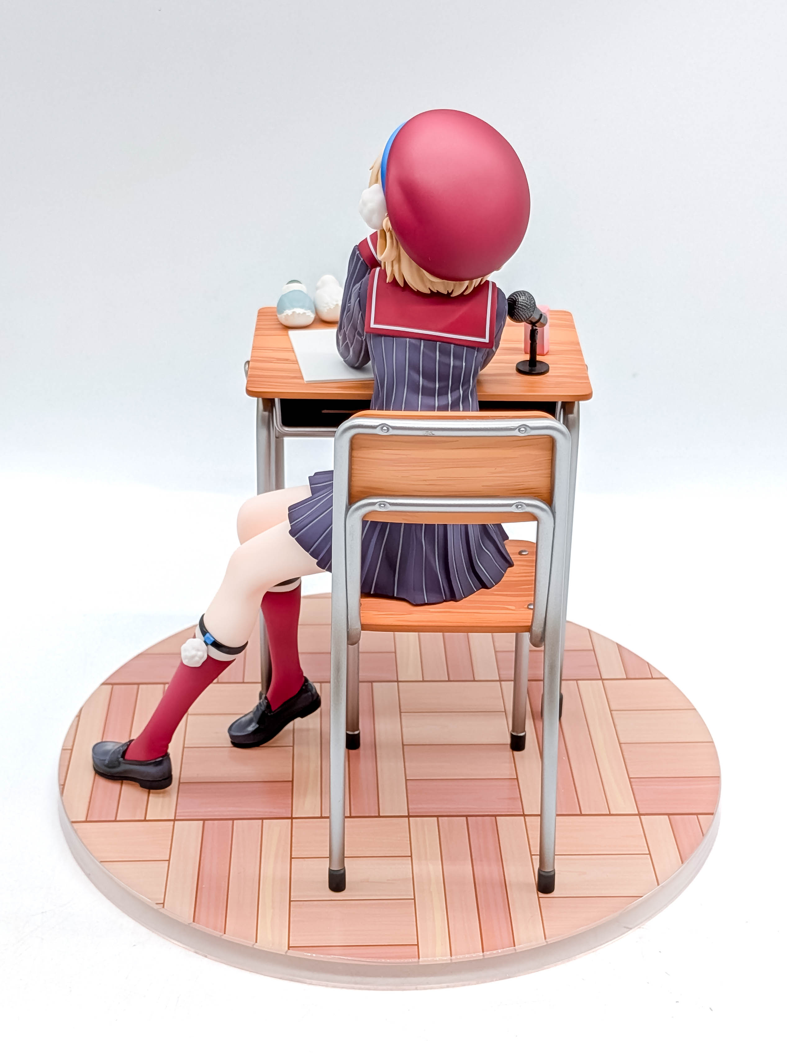 Shigure Ui figure full rear classroom composition