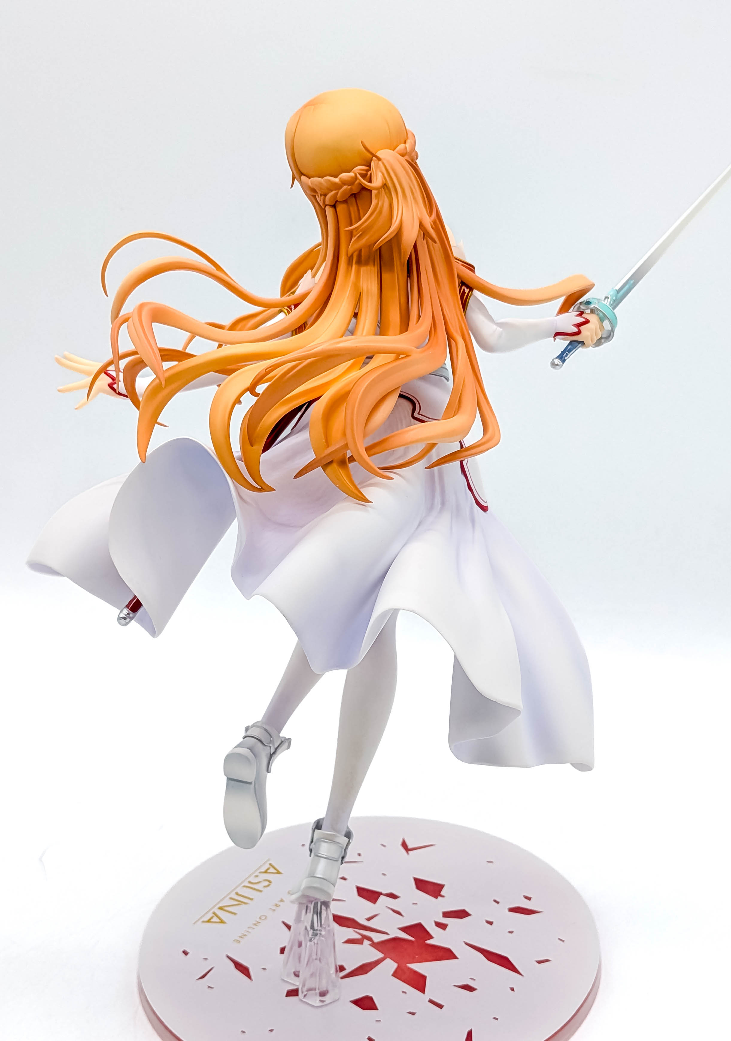 Asuna 1/7 scale figure rear three-quarter full view