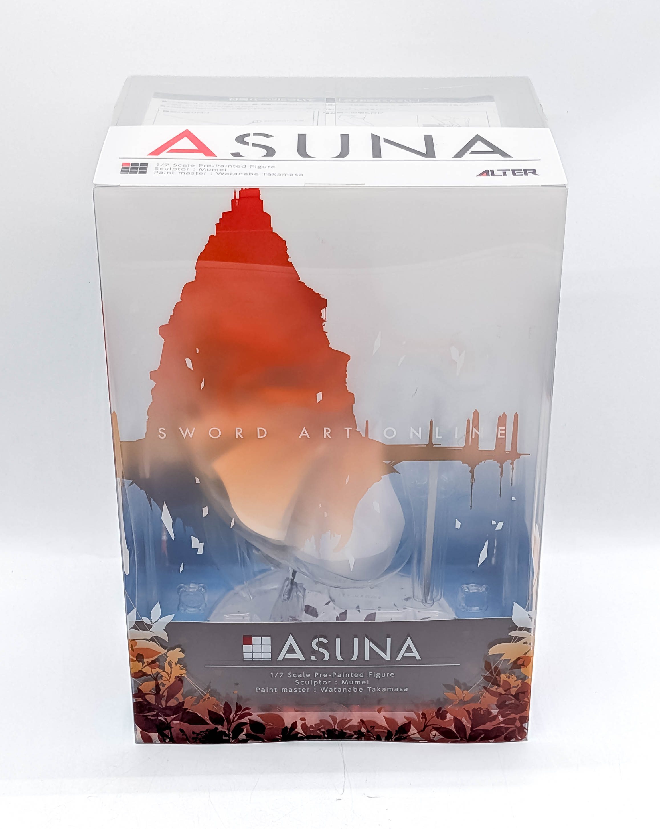 ALTER Asuna 1/7 scale figure box rear panel