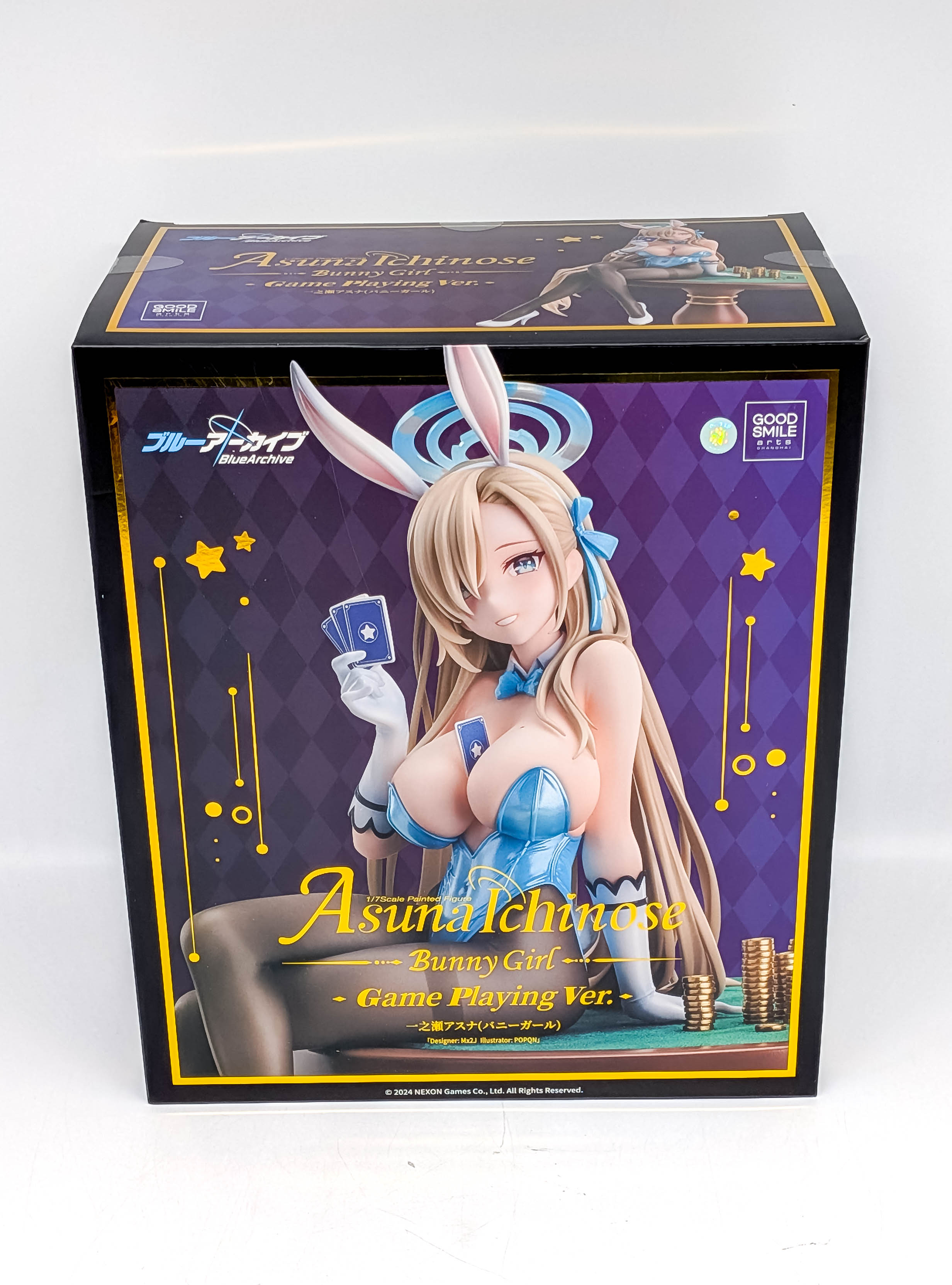 Blue Archive Asuna Ichinose Bunny Girl Game Playing Ver. figure box front