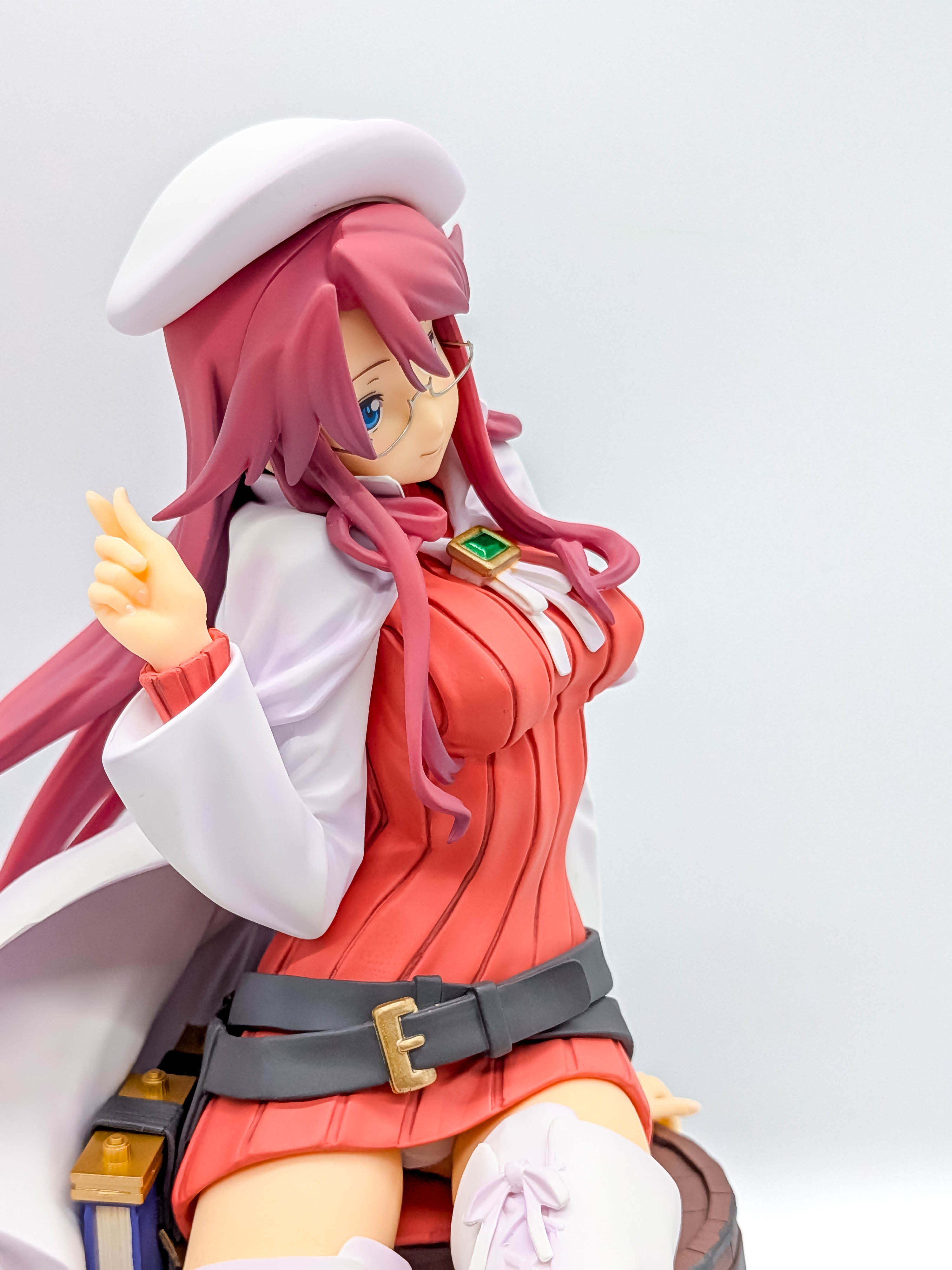 Aty figure side face bust and red outfit detail