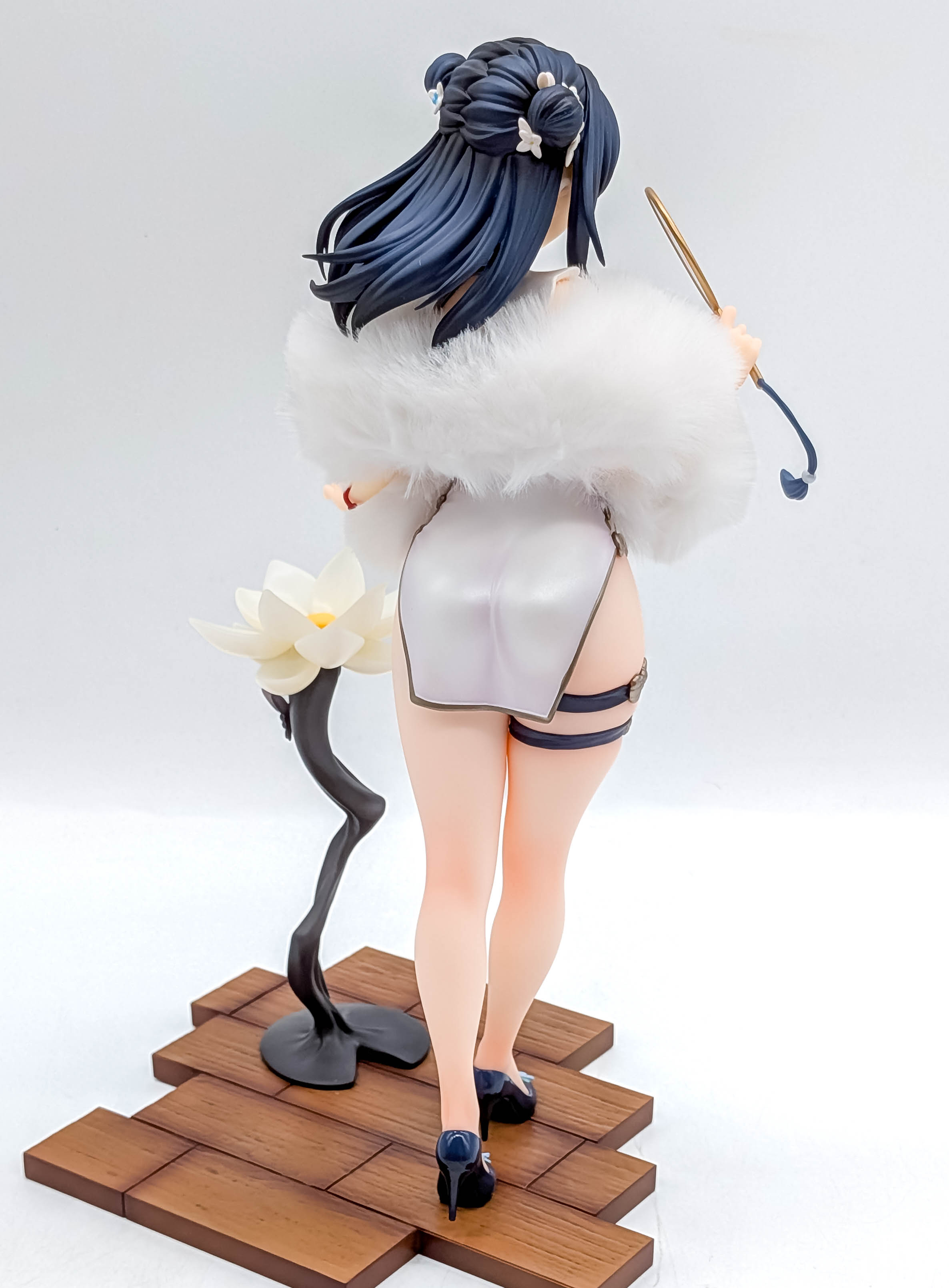 Rikka Takarada China Dress Ver. figure full rear view