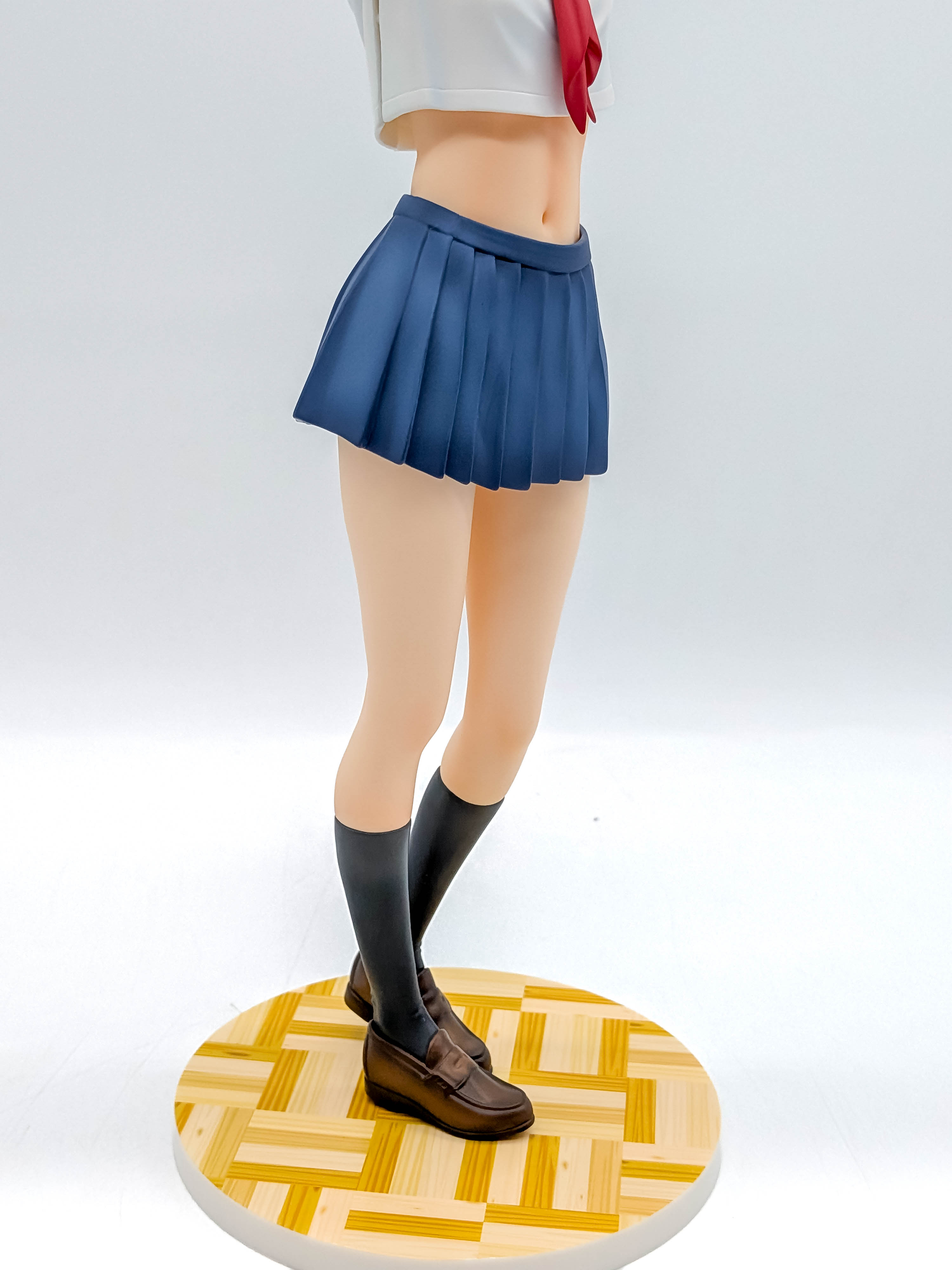 Sailor Fuku no Mannaka figure skirt legs socks loafers and base