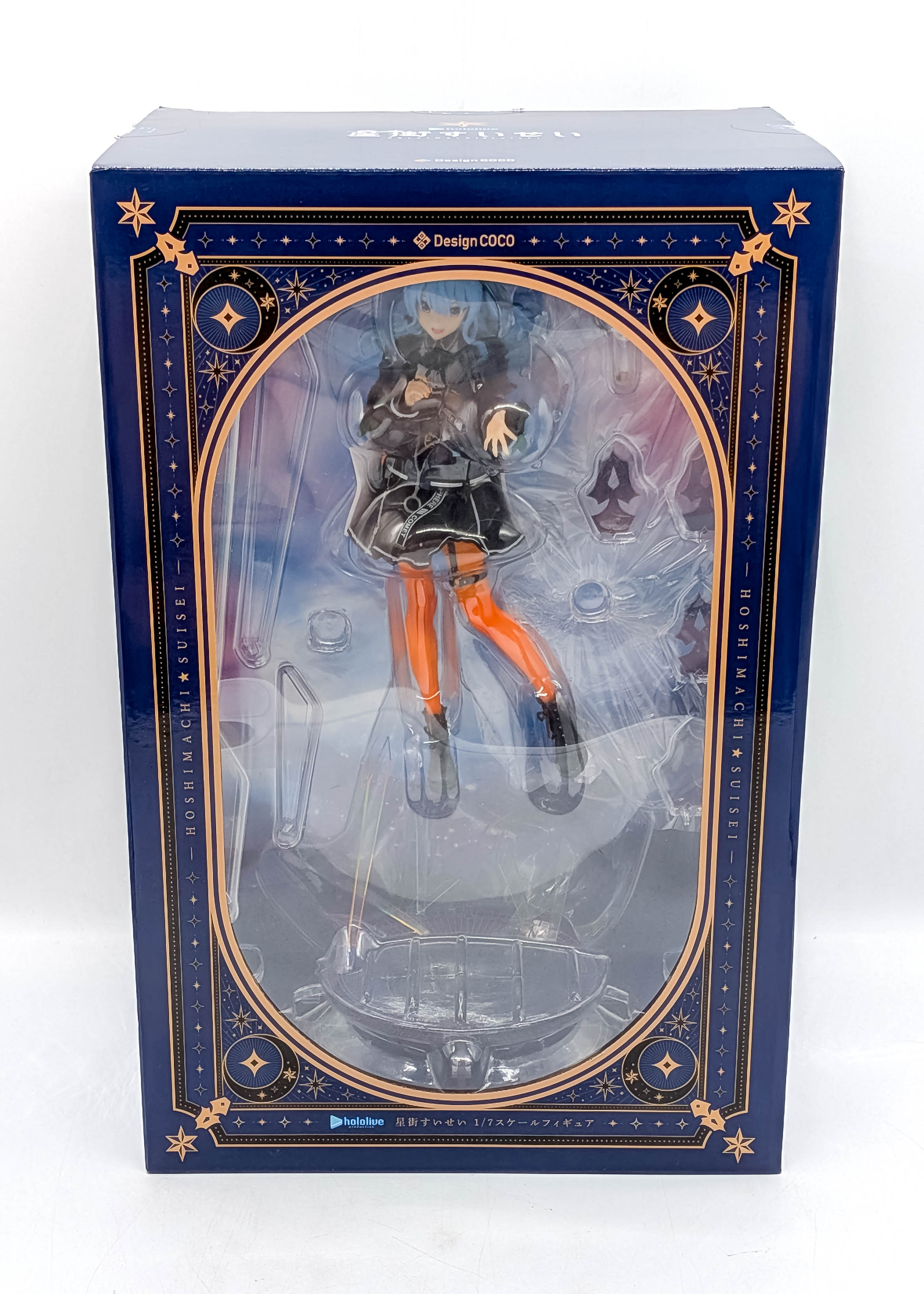 Design COCO Hoshimachi Suisei 1/7 scale figure box front